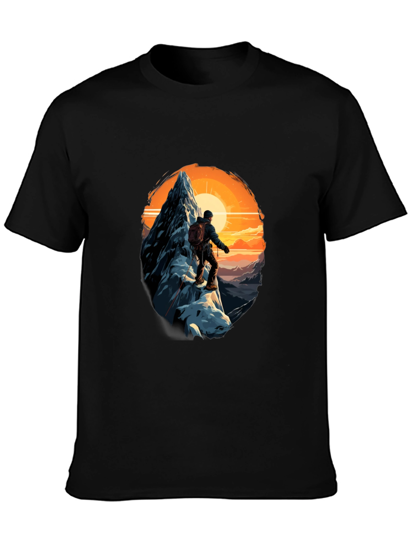 Mountain Climber Graphic Tee - Adventure Awaits