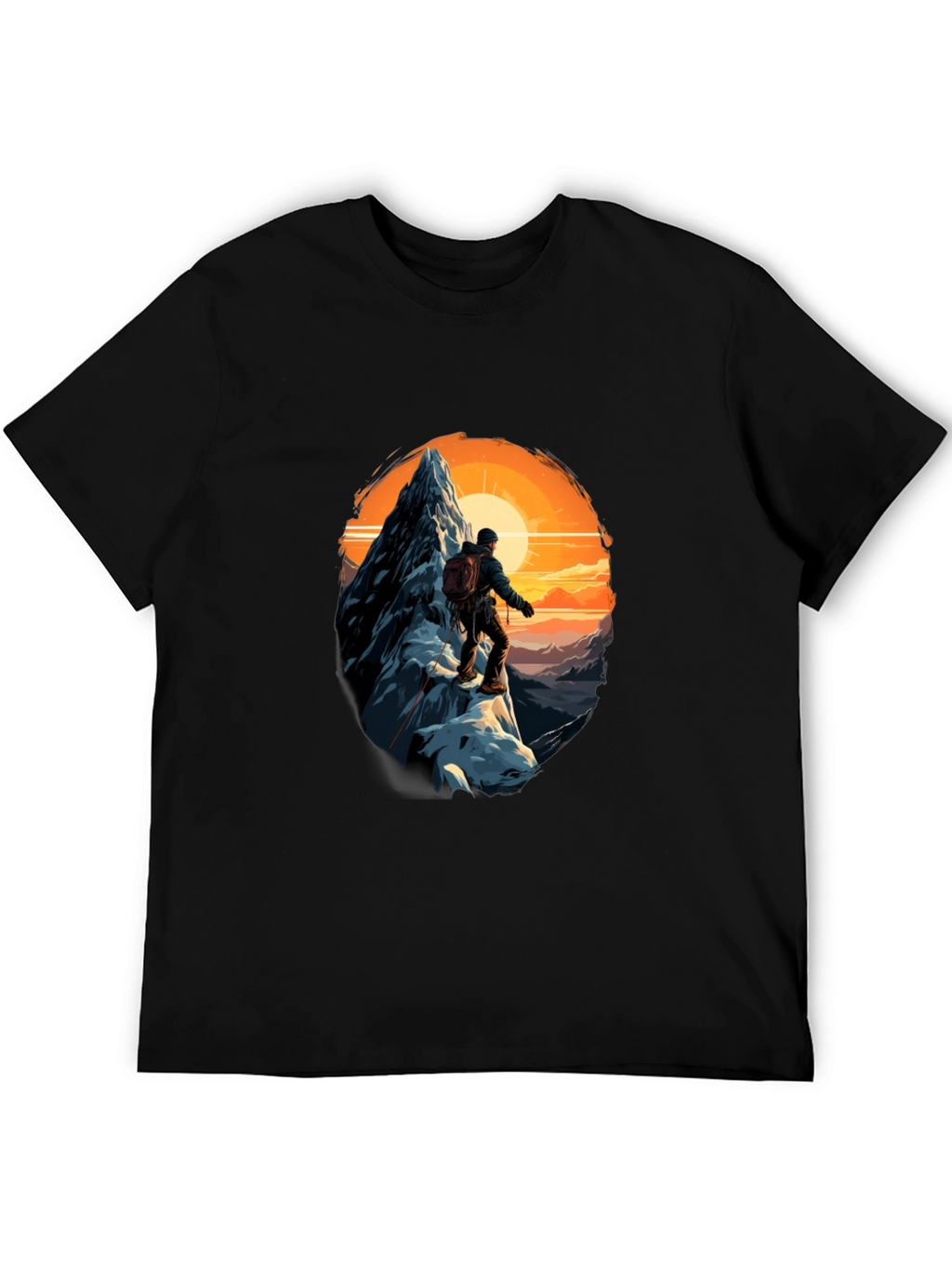 Mountain Climber Graphic Tee - Adventure Awaits