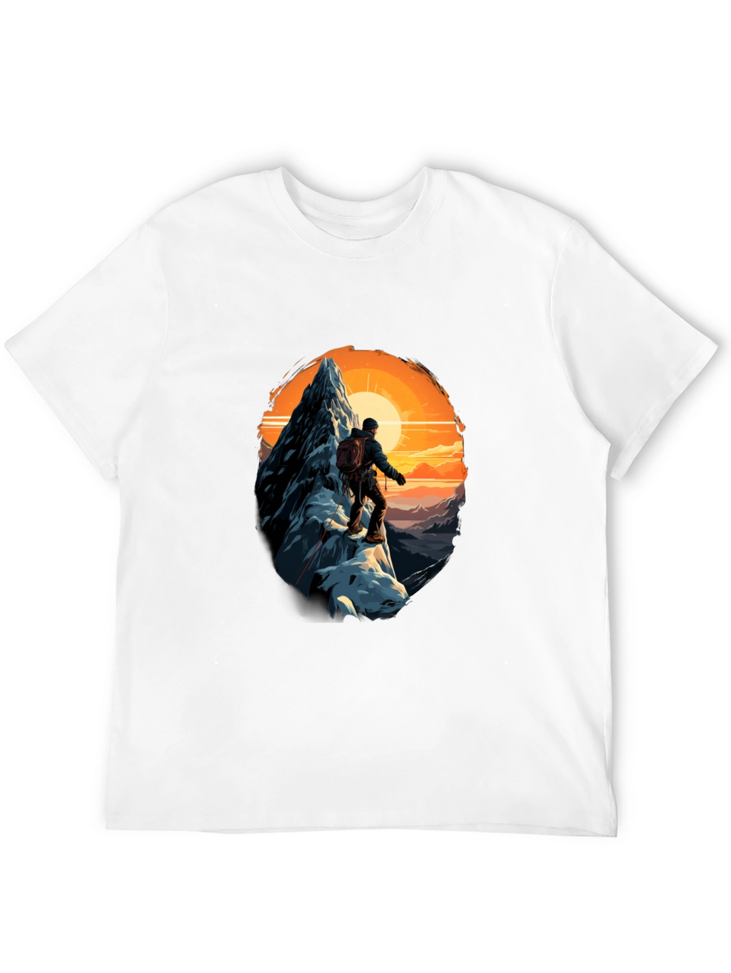 Mountain Climber Graphic Tee - Adventure Awaits