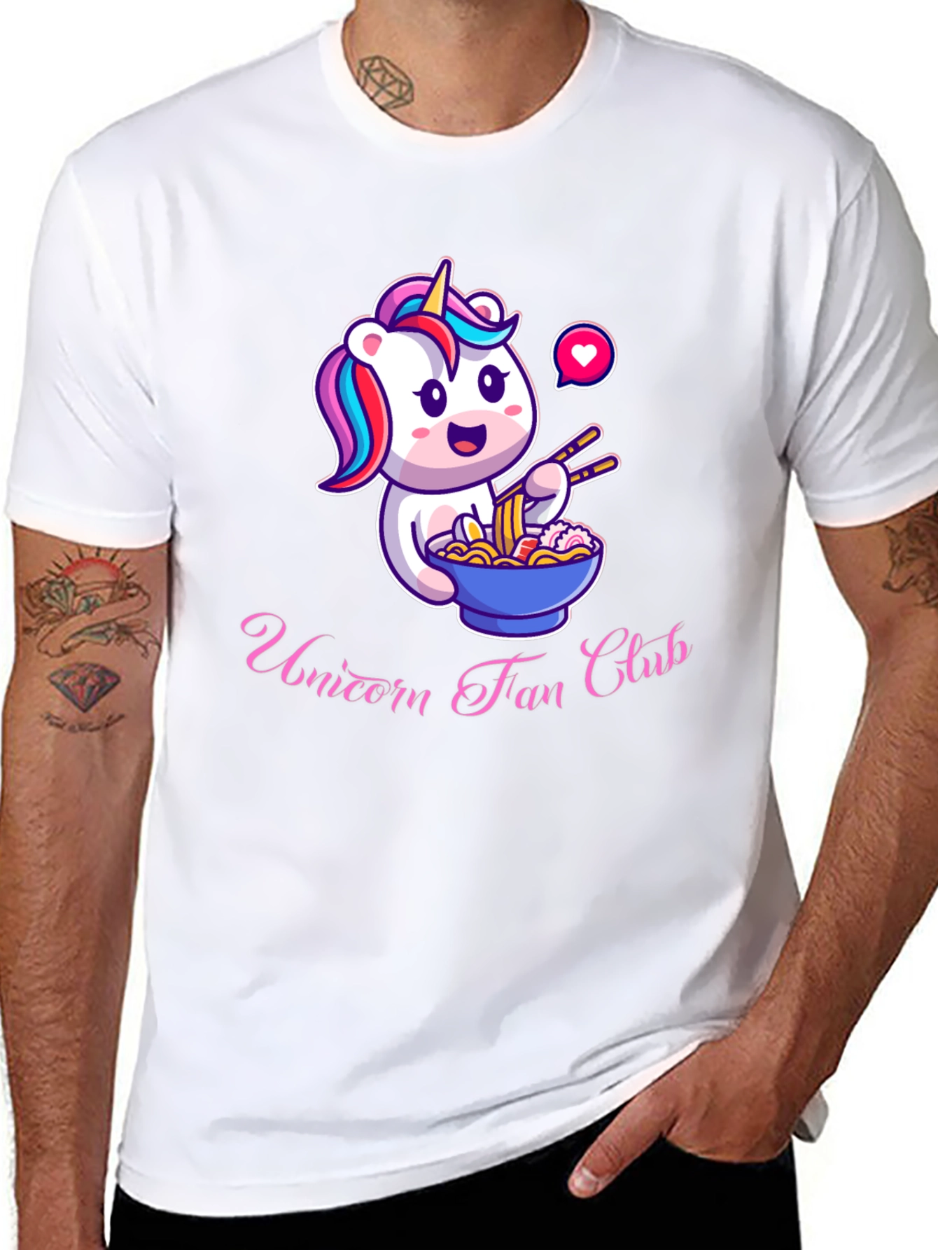 Unicorn Ramen Fan Club T-Shirt