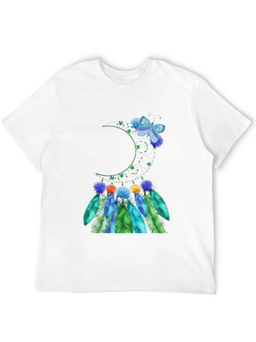 Moon Butterfly Dreamcatcher Graphic Tee