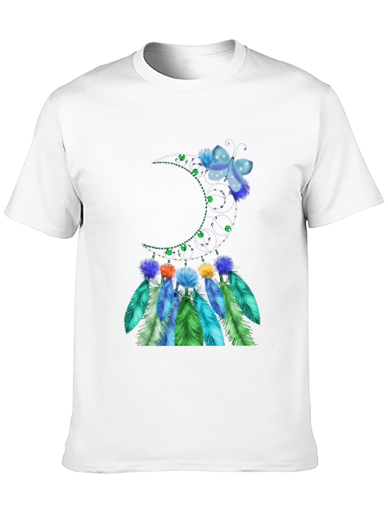 Moon Butterfly Dreamcatcher Graphic Tee