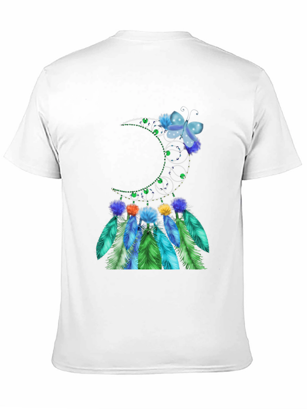 Moon Butterfly Dreamcatcher Graphic Tee