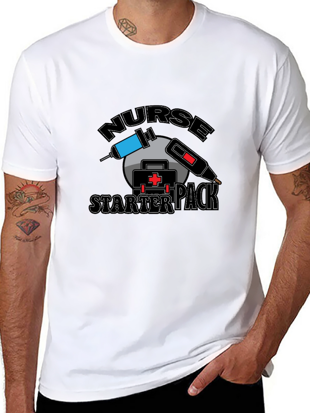 Nurse Starter Pack Graphic T-Shirt