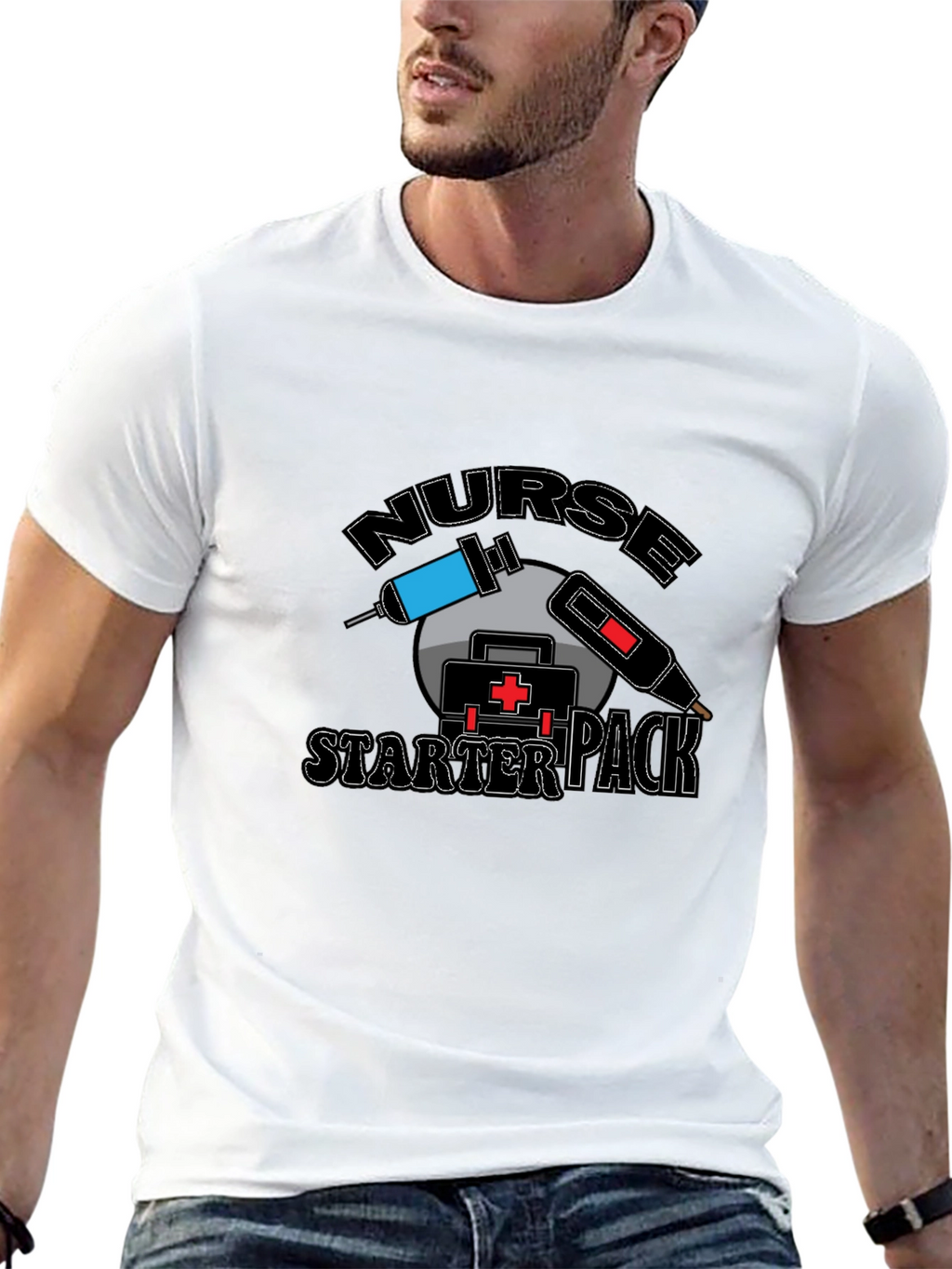 Nurse Starter Pack Graphic T-Shirt