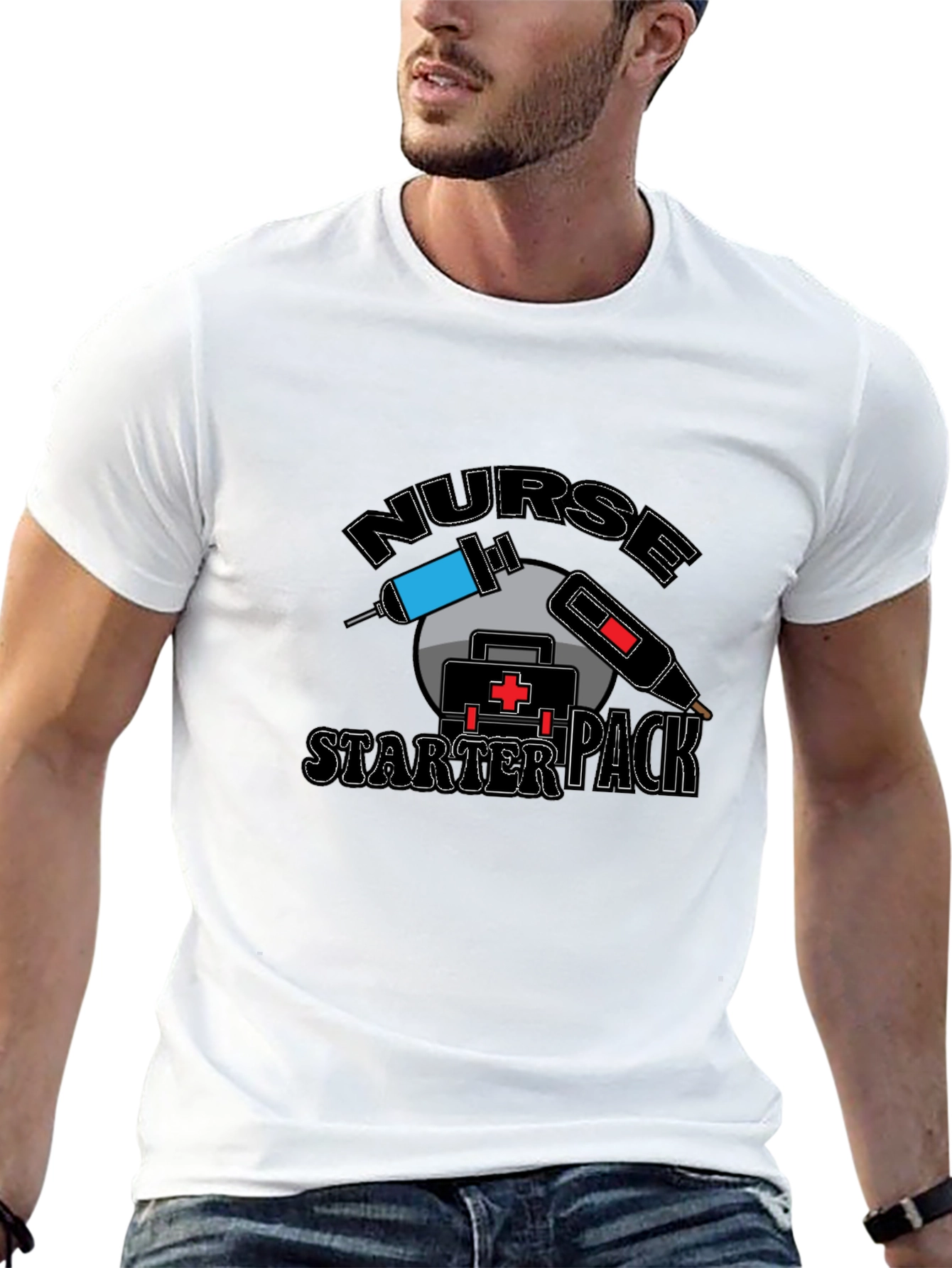 Nurse Starter Pack Graphic T-Shirt