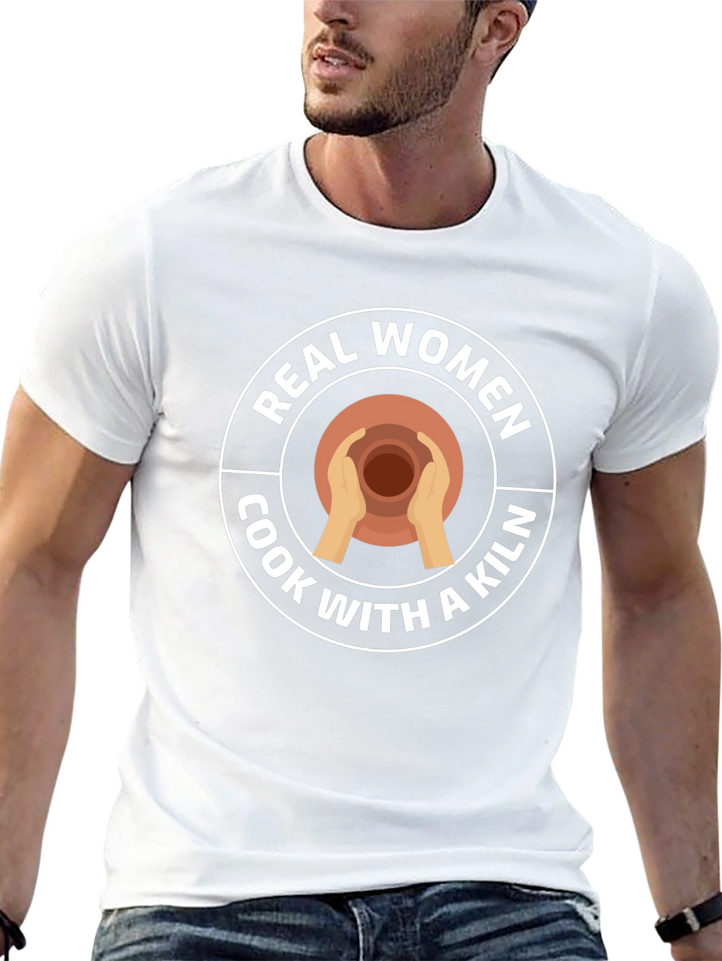Real Women Cook with a Kiln T-Shirt