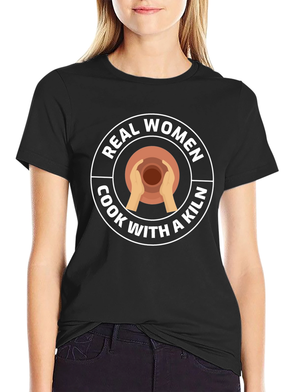 Real Women Cook with a Kiln T-Shirt