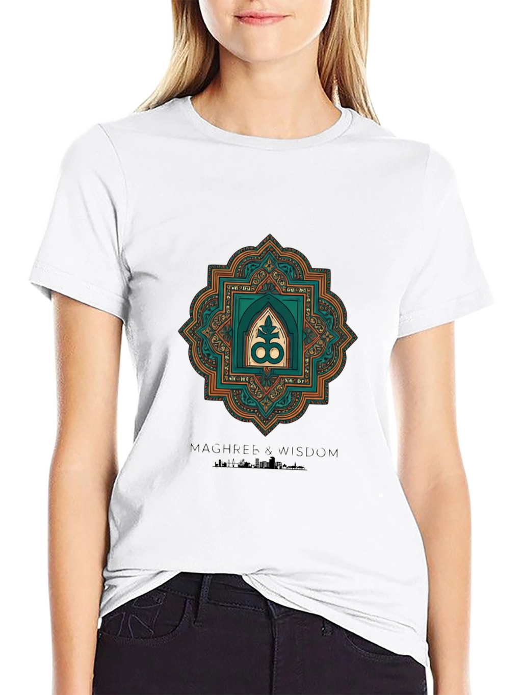 Geometric Adinkra Symbol T-Shirt