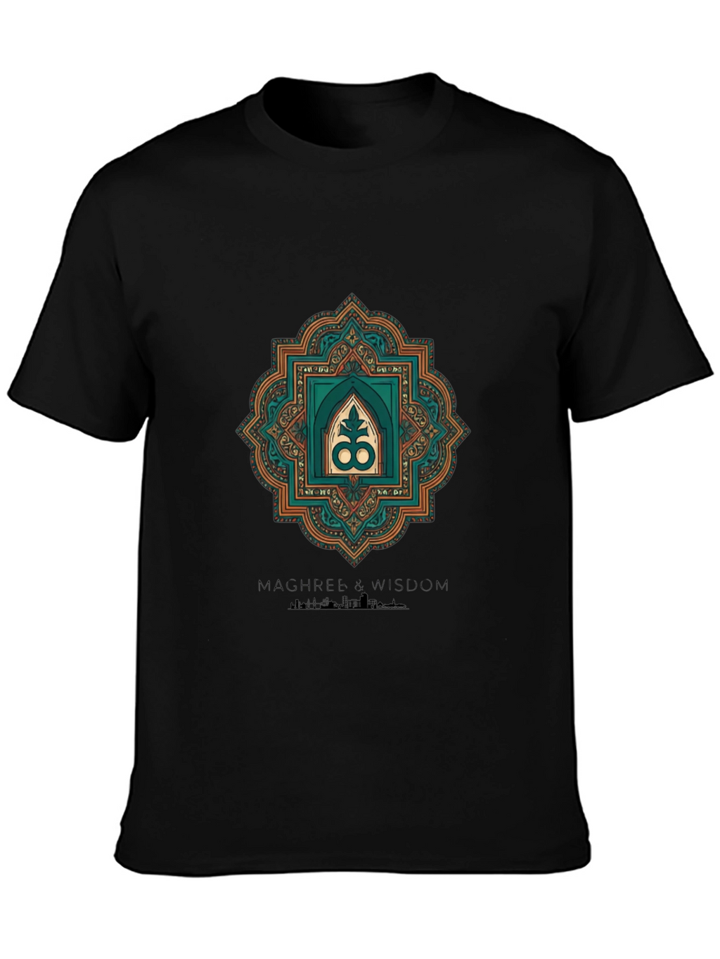 Geometric Adinkra Symbol T-Shirt