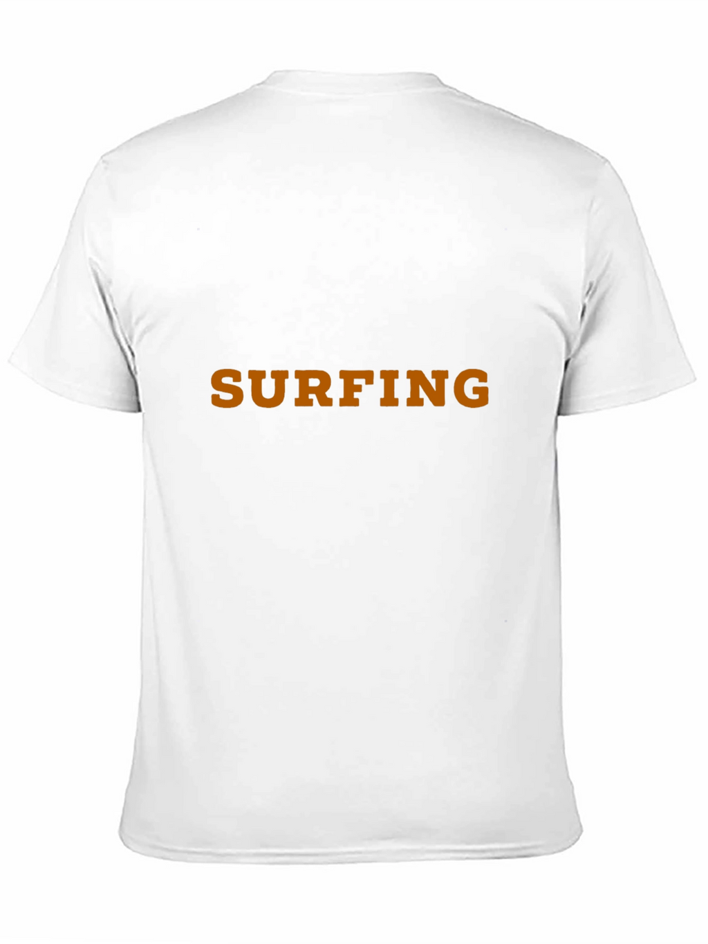 Surfing Graphic Print Black T-Shirt