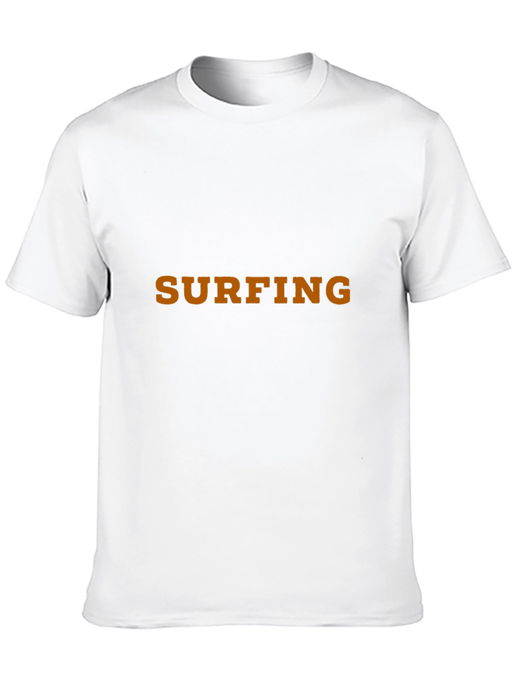 Surfing Graphic Print Black T-Shirt