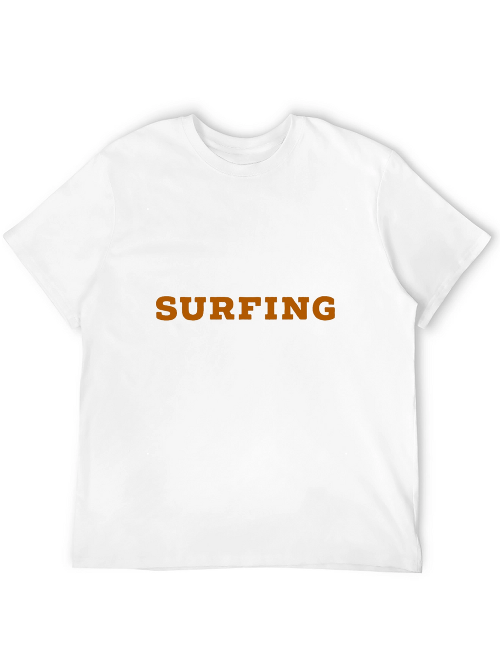 Surfing Graphic Print Black T-Shirt