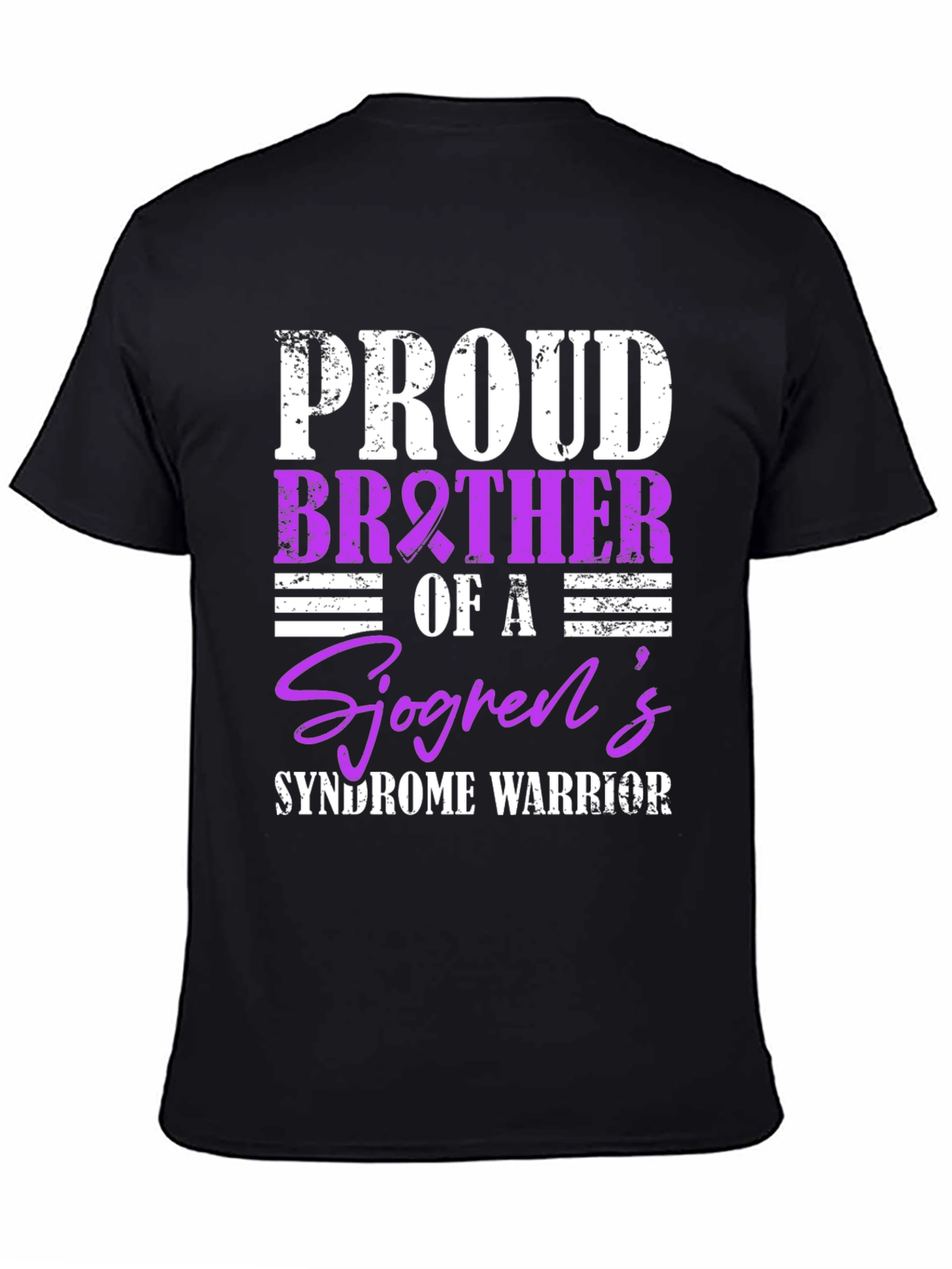 Proud Brother Sjögrens Syndrome Warrior T-Shirt