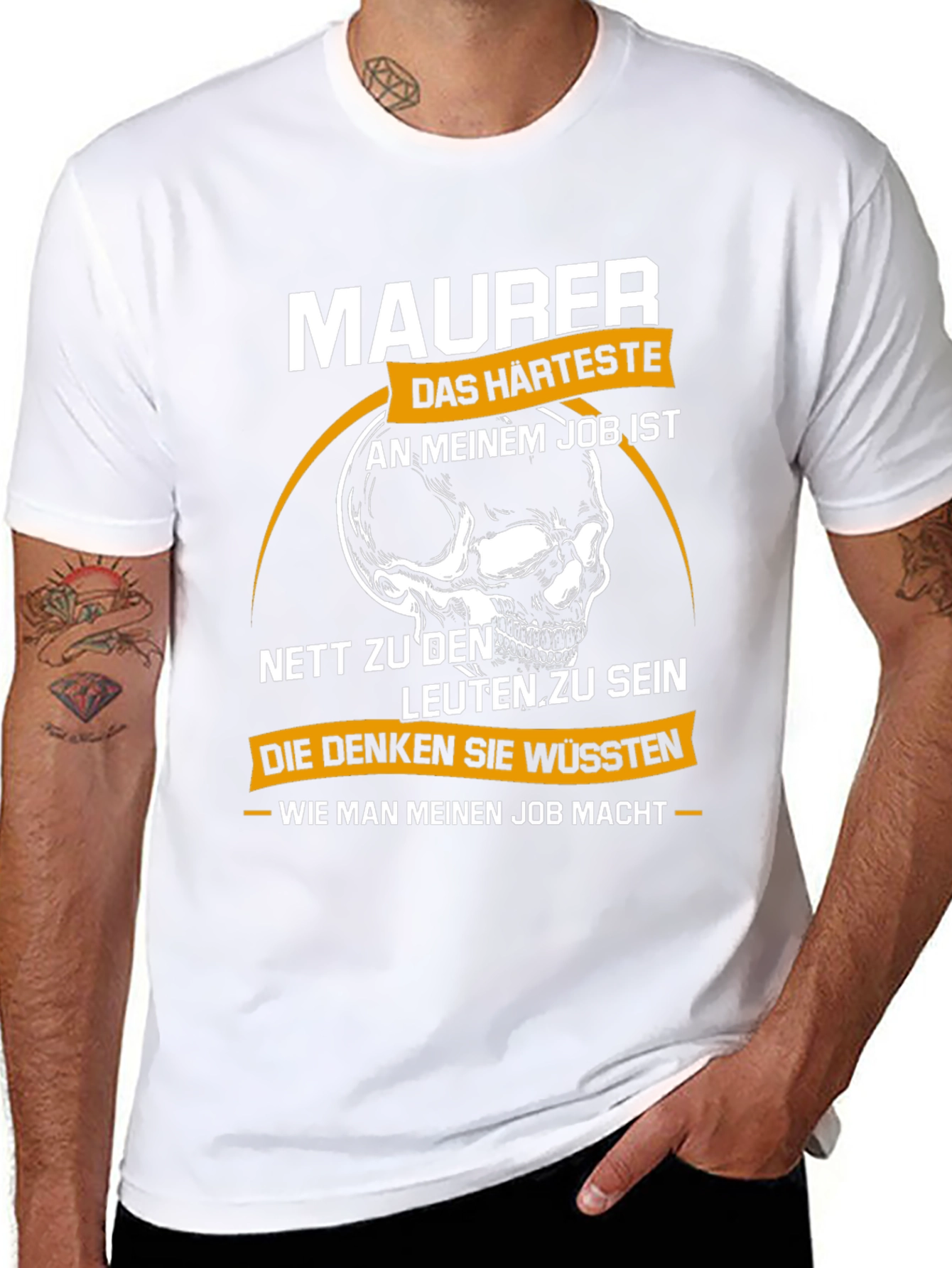 Funny Mason T-Shirt - Hardest Part of Job