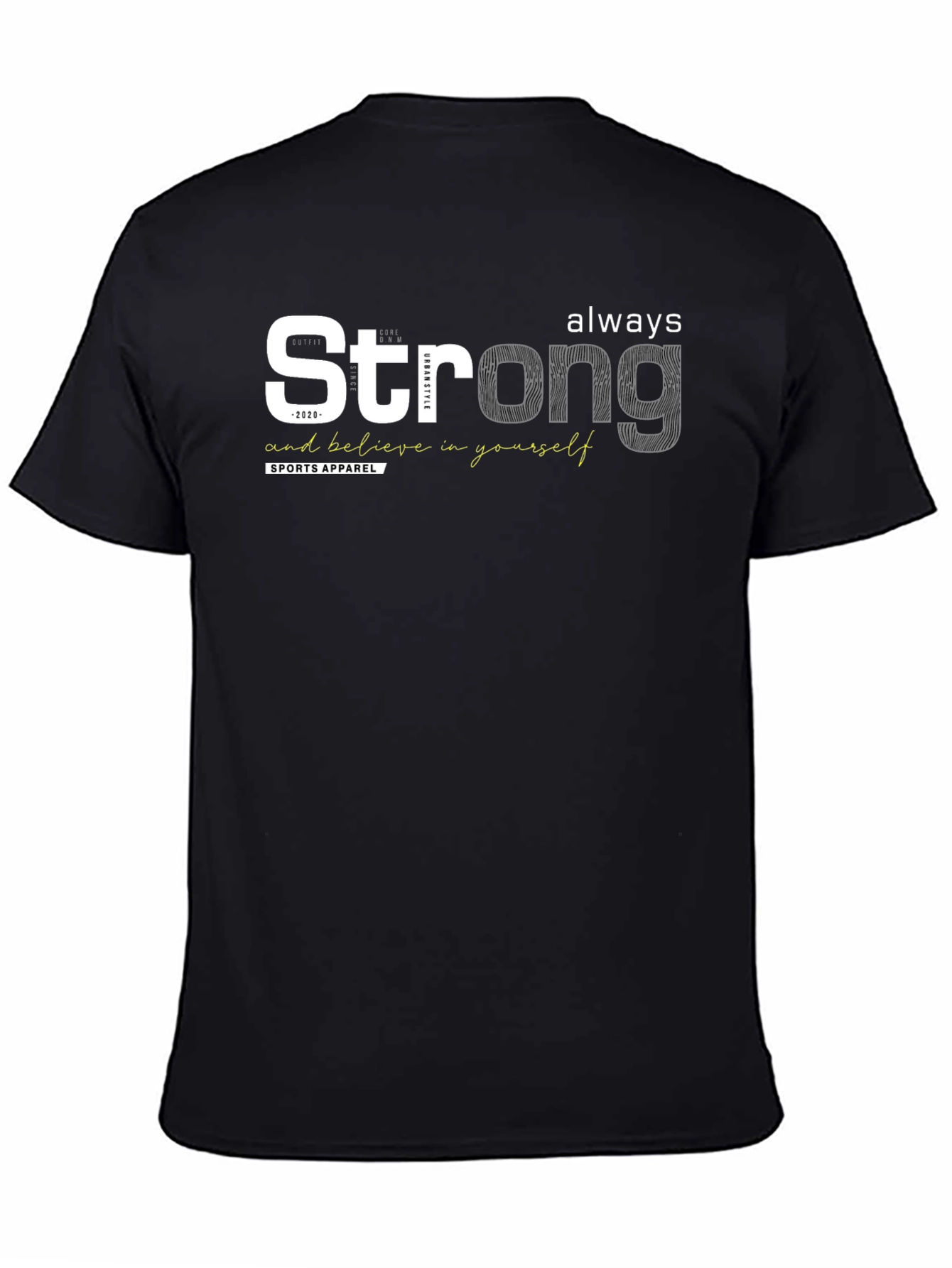 Strong Always Mens Graphic T-Shirt