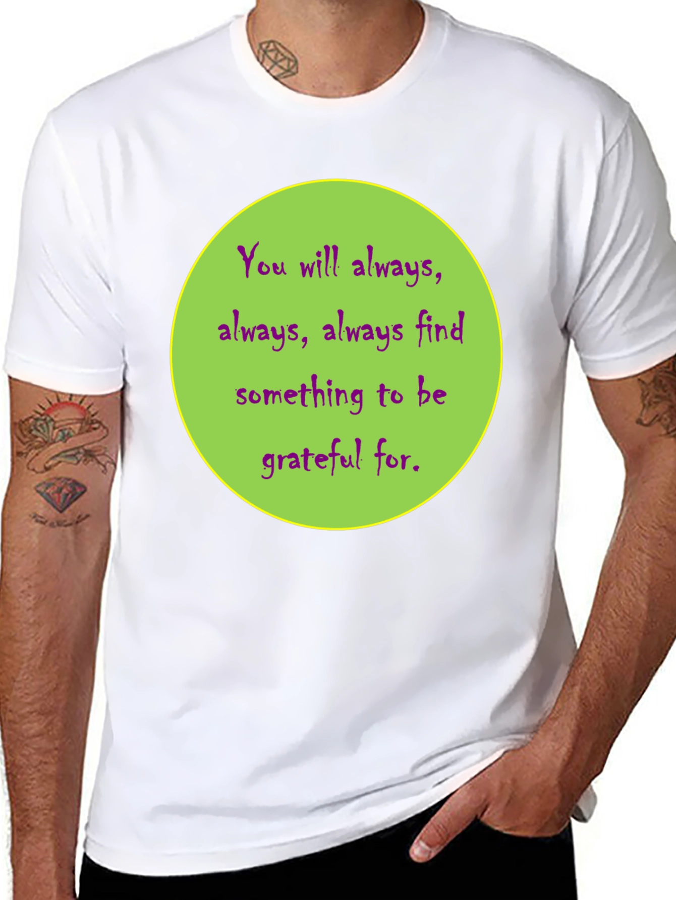 Gratitude Graphic Tee - Always Find Something