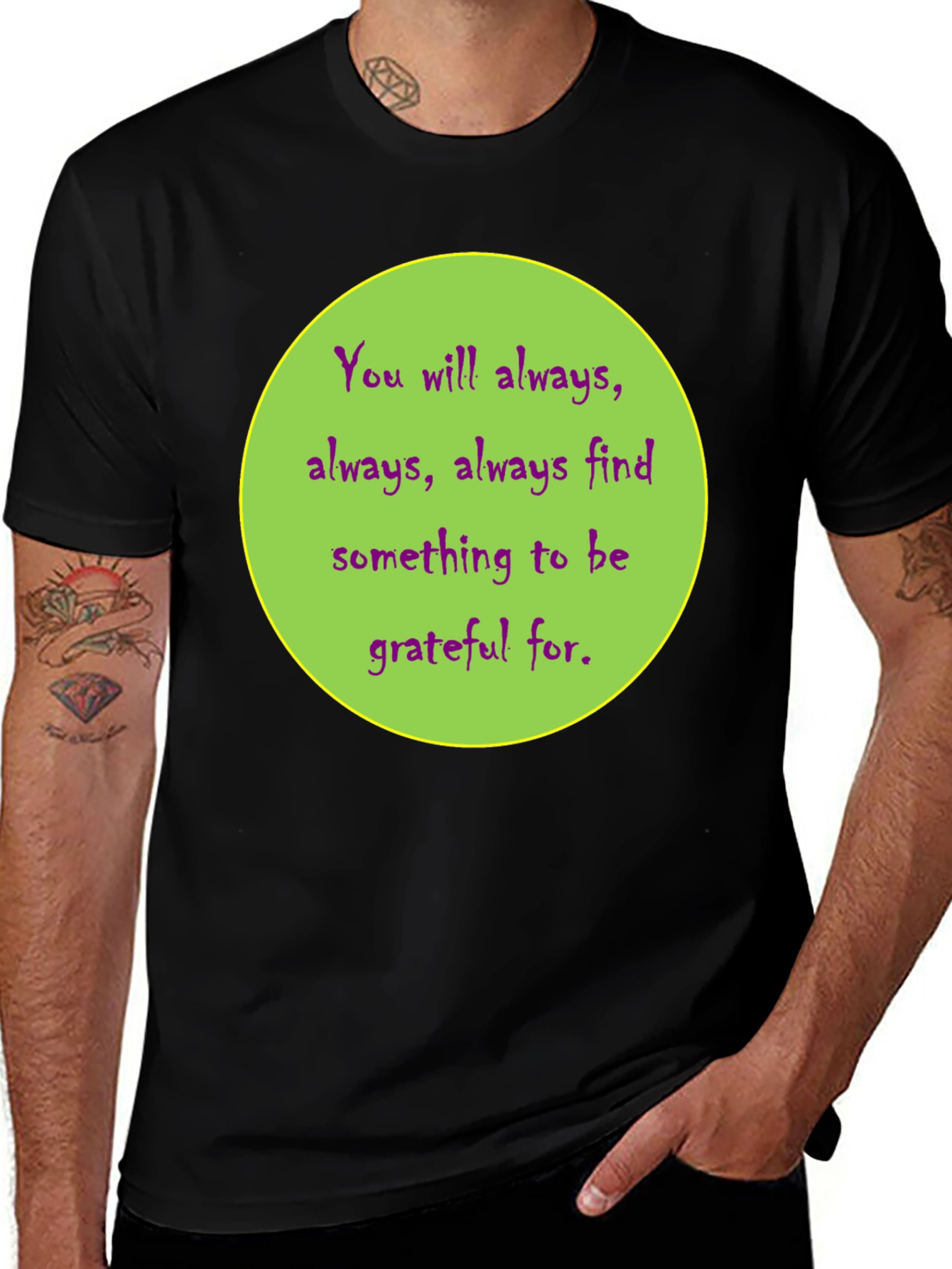 Gratitude Graphic Tee - Always Find Something