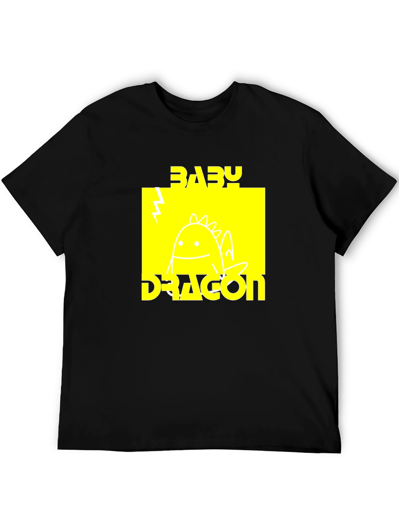 Baby Dragon Graphic T-Shirt - Trendy Novelty Tee