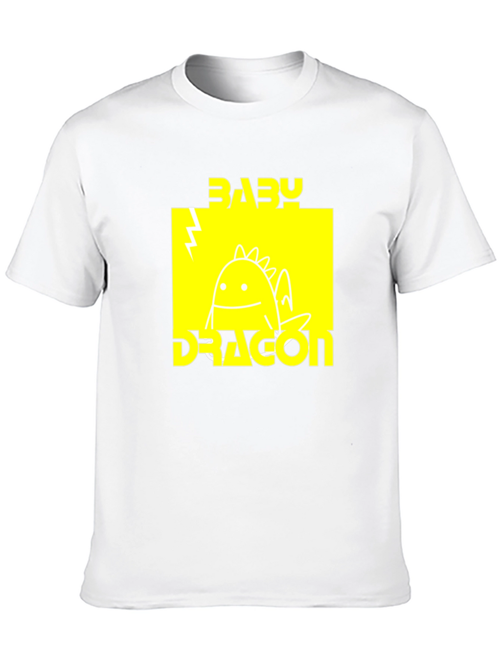 Baby Dragon Graphic T-Shirt - Trendy Novelty Tee