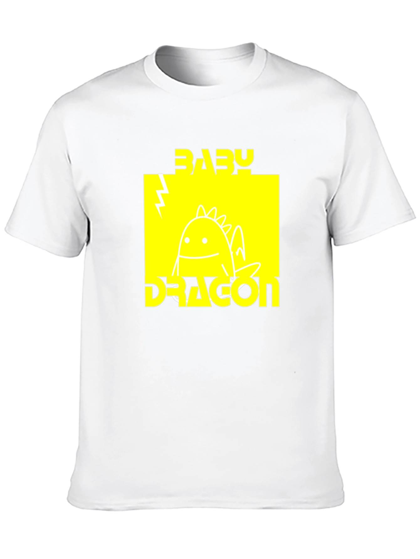 Baby Dragon Graphic T-Shirt - Trendy Novelty Tee