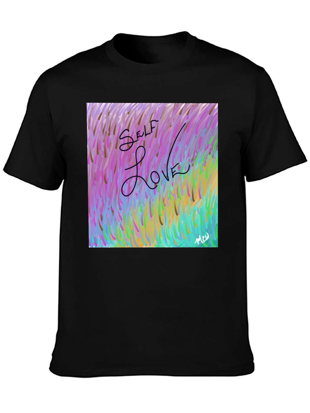 Self Love Graphic Tee - Artistic Comfort