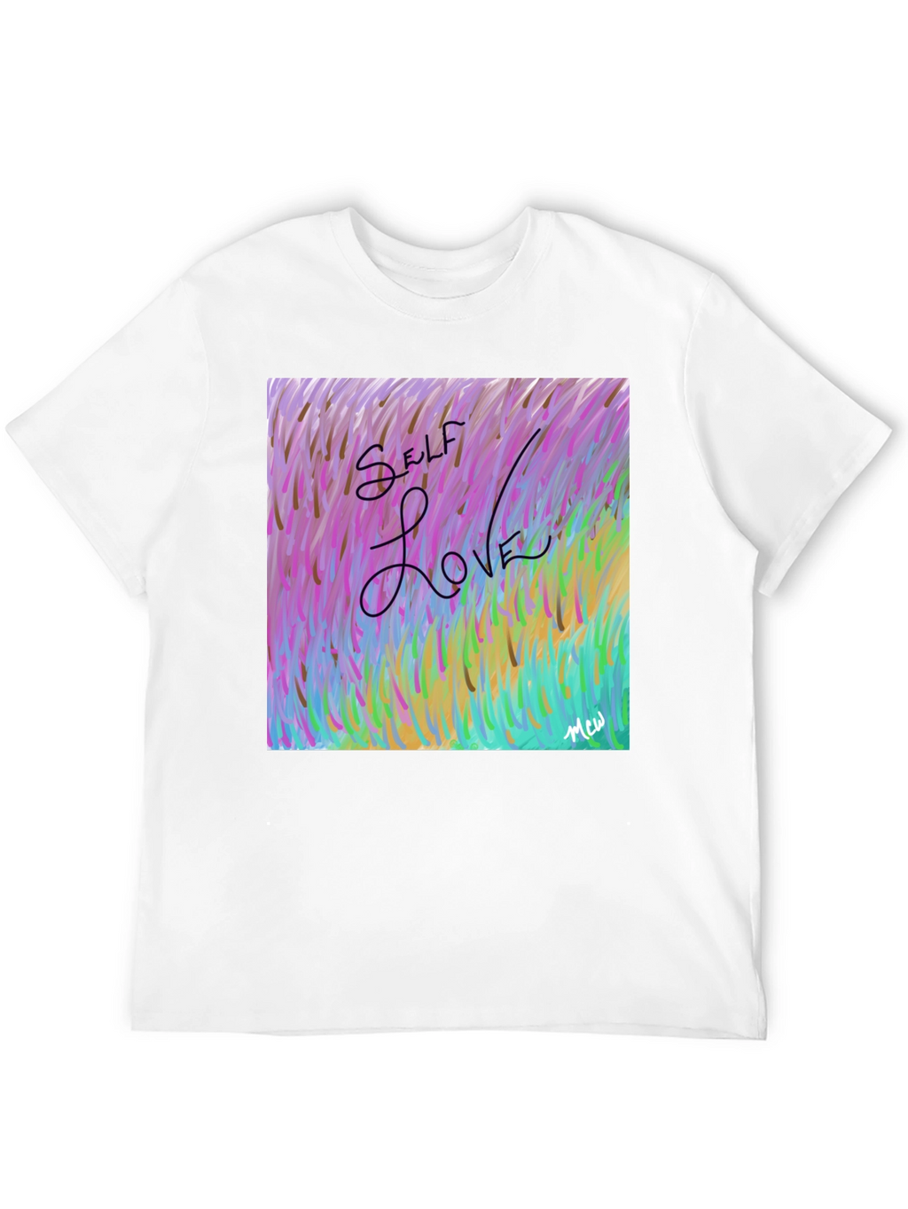 Self Love Graphic Tee - Artistic Comfort