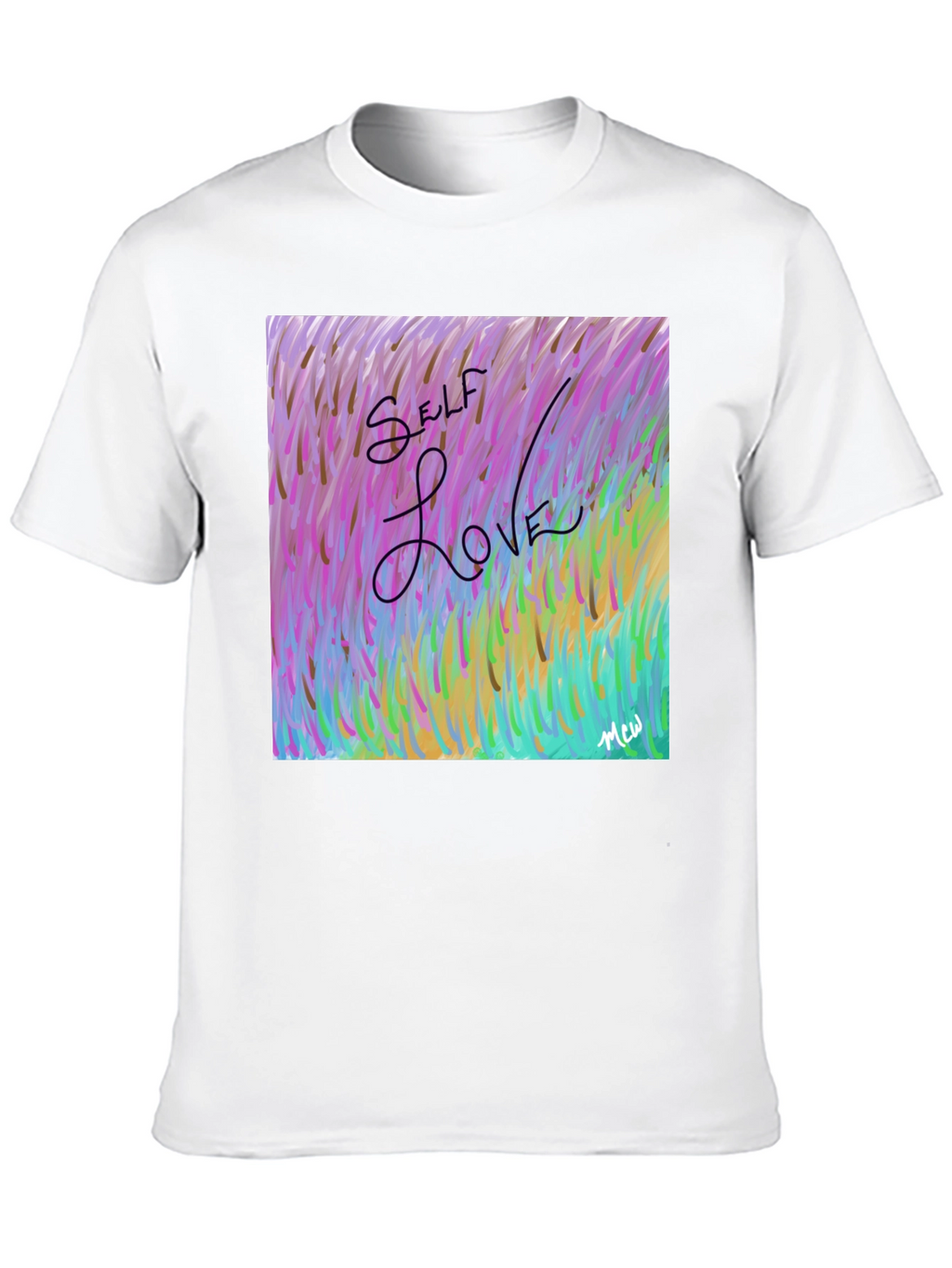 Self Love Graphic Tee - Artistic Comfort