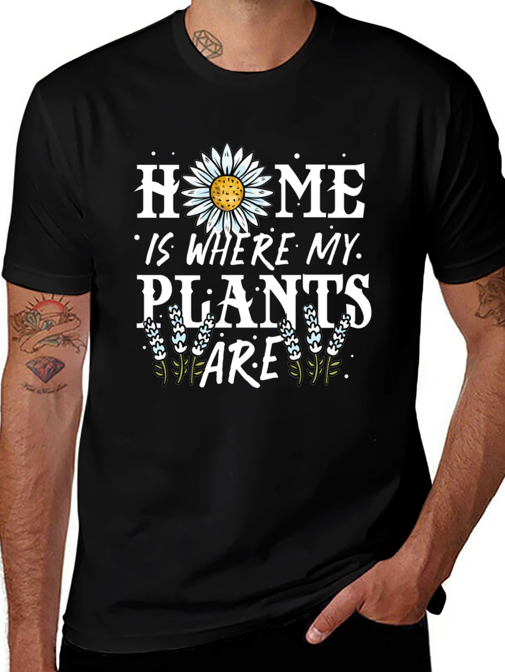 Home is Where My Plants Are Graphic T-Shirt
