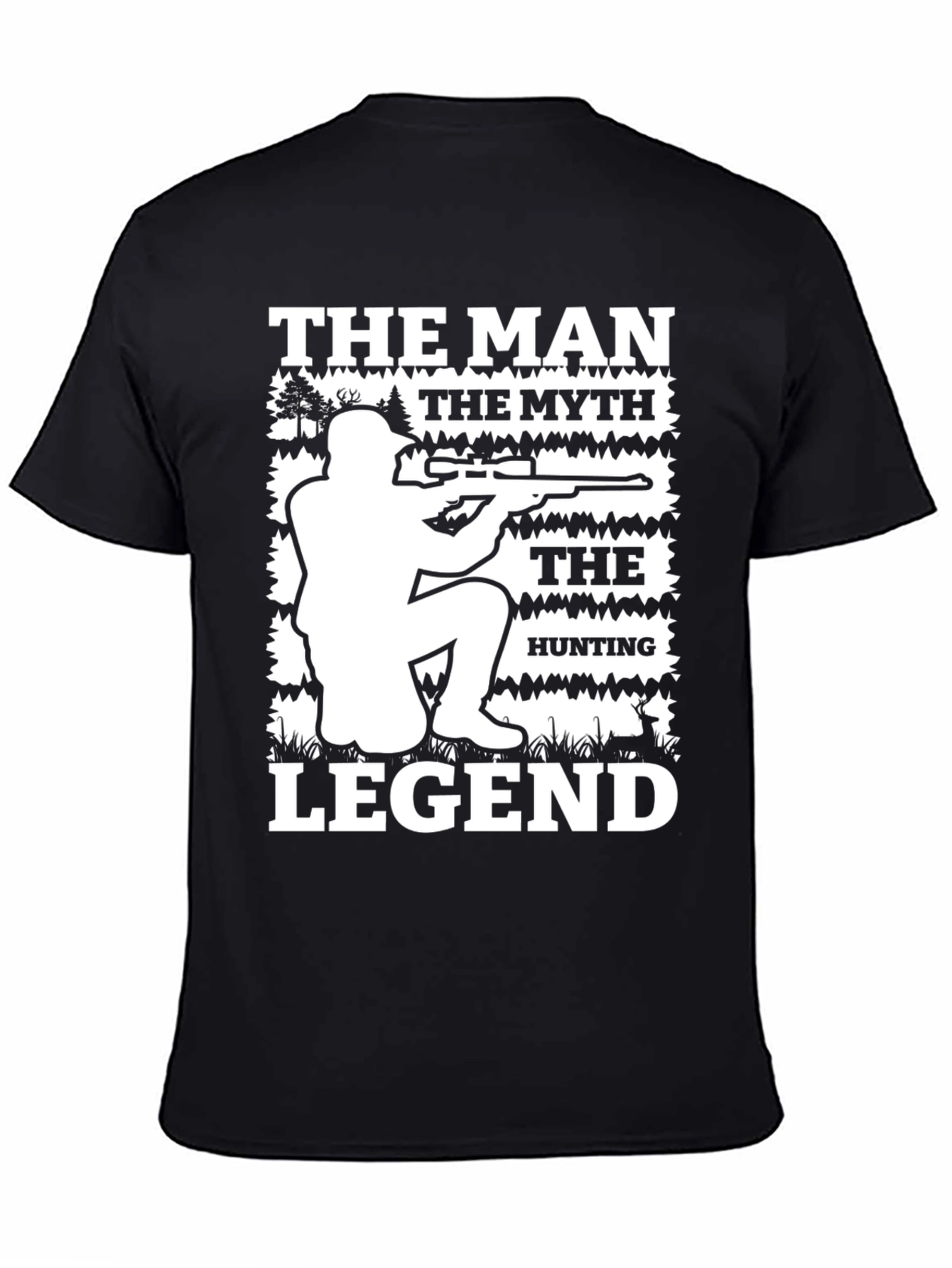 The Man The Myth Hunting Legend Graphic T-Shirt