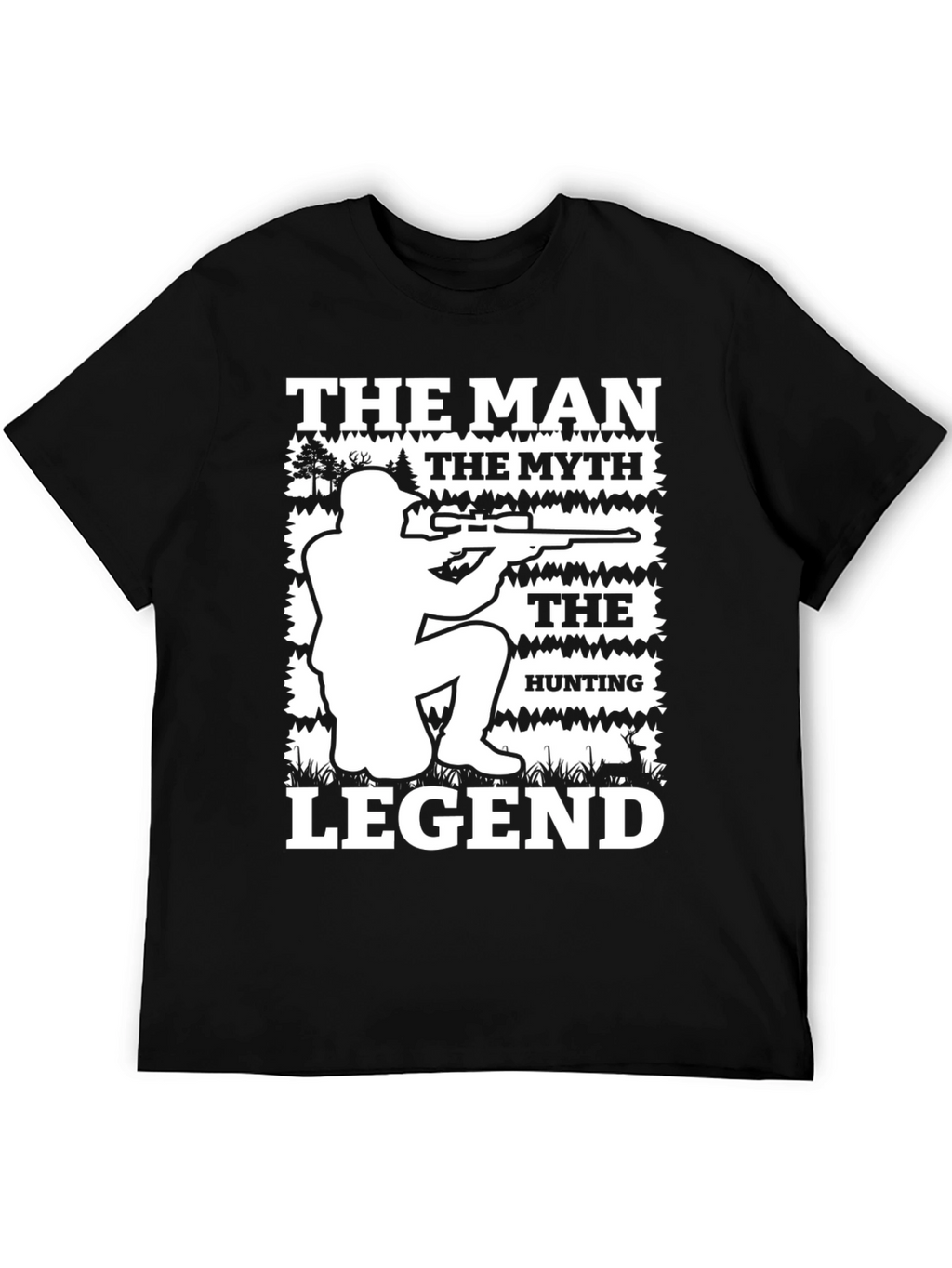 The Man The Myth Hunting Legend Graphic T-Shirt