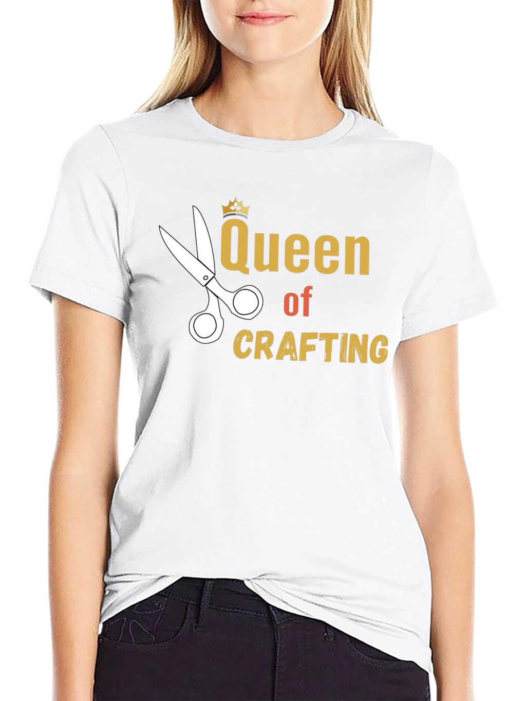 Queen of Crafting T-Shirt - DIY Apparel