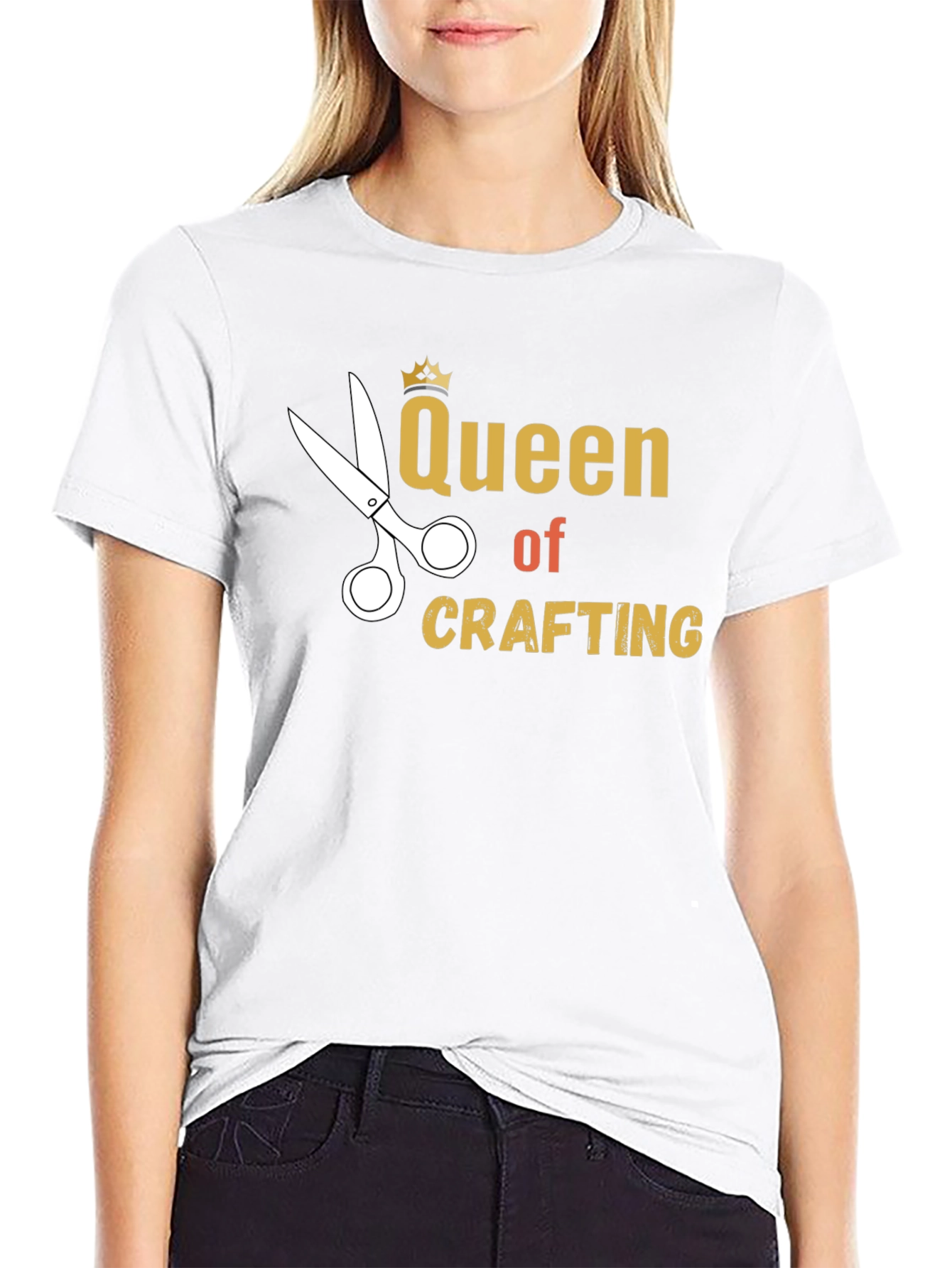 Queen of Crafting T-Shirt - DIY Apparel
