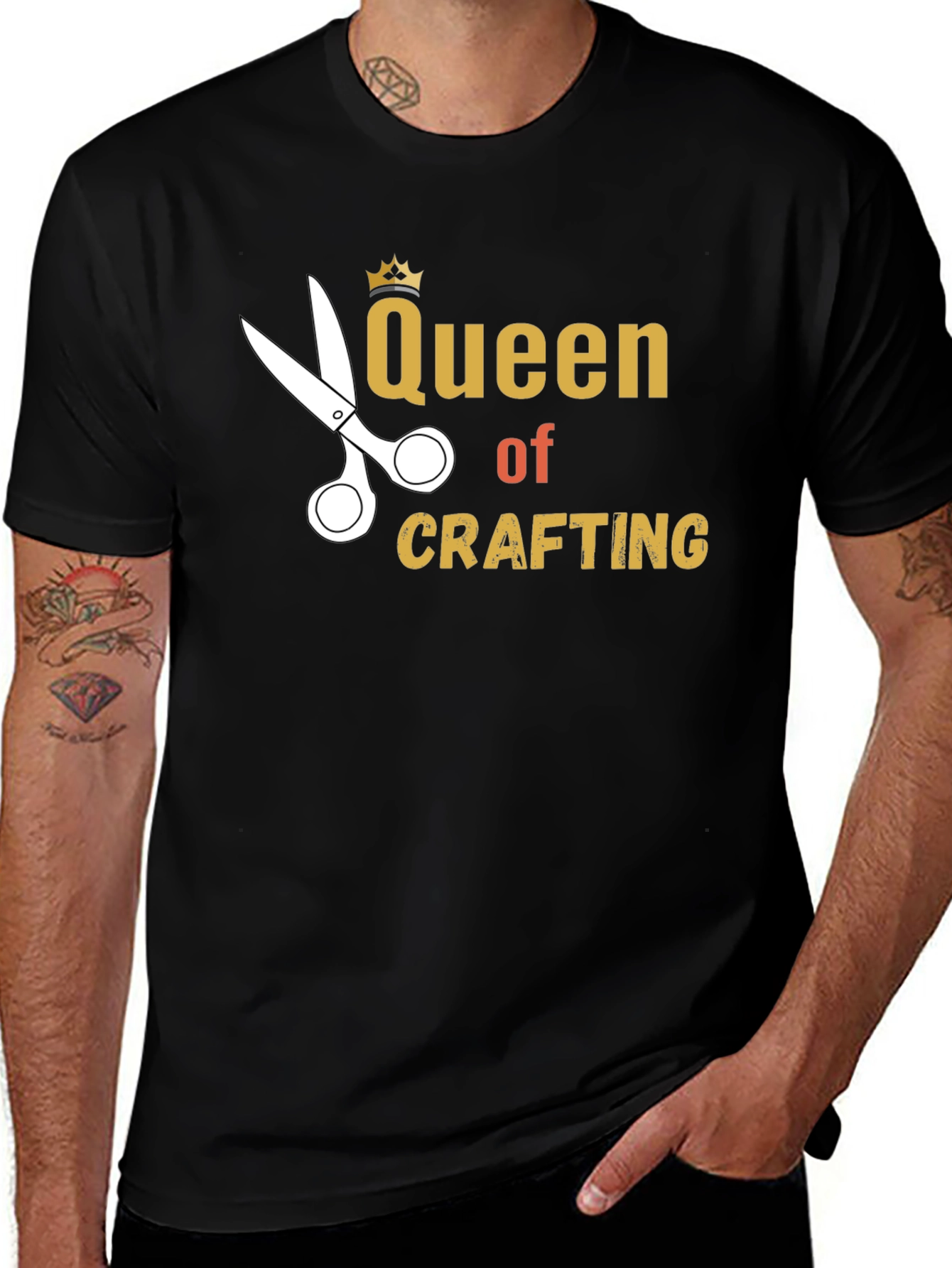 Queen of Crafting T-Shirt - DIY Apparel