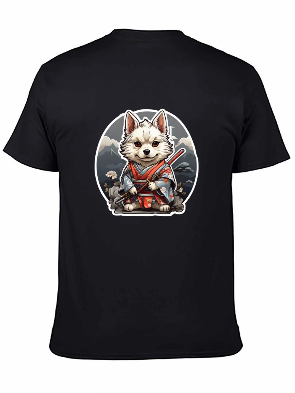 Dog Samurai Graphic Tee