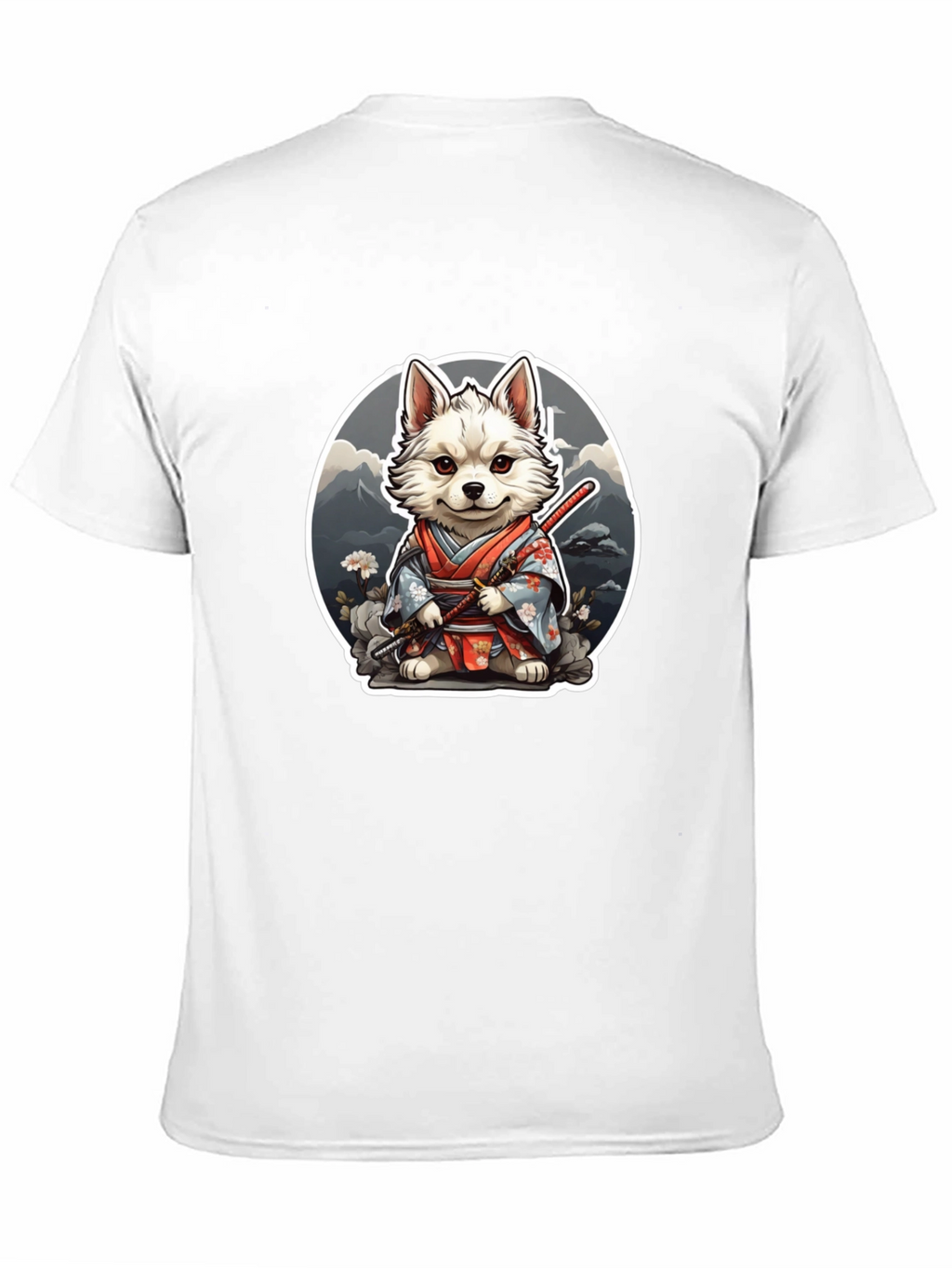 Dog Samurai Graphic Tee
