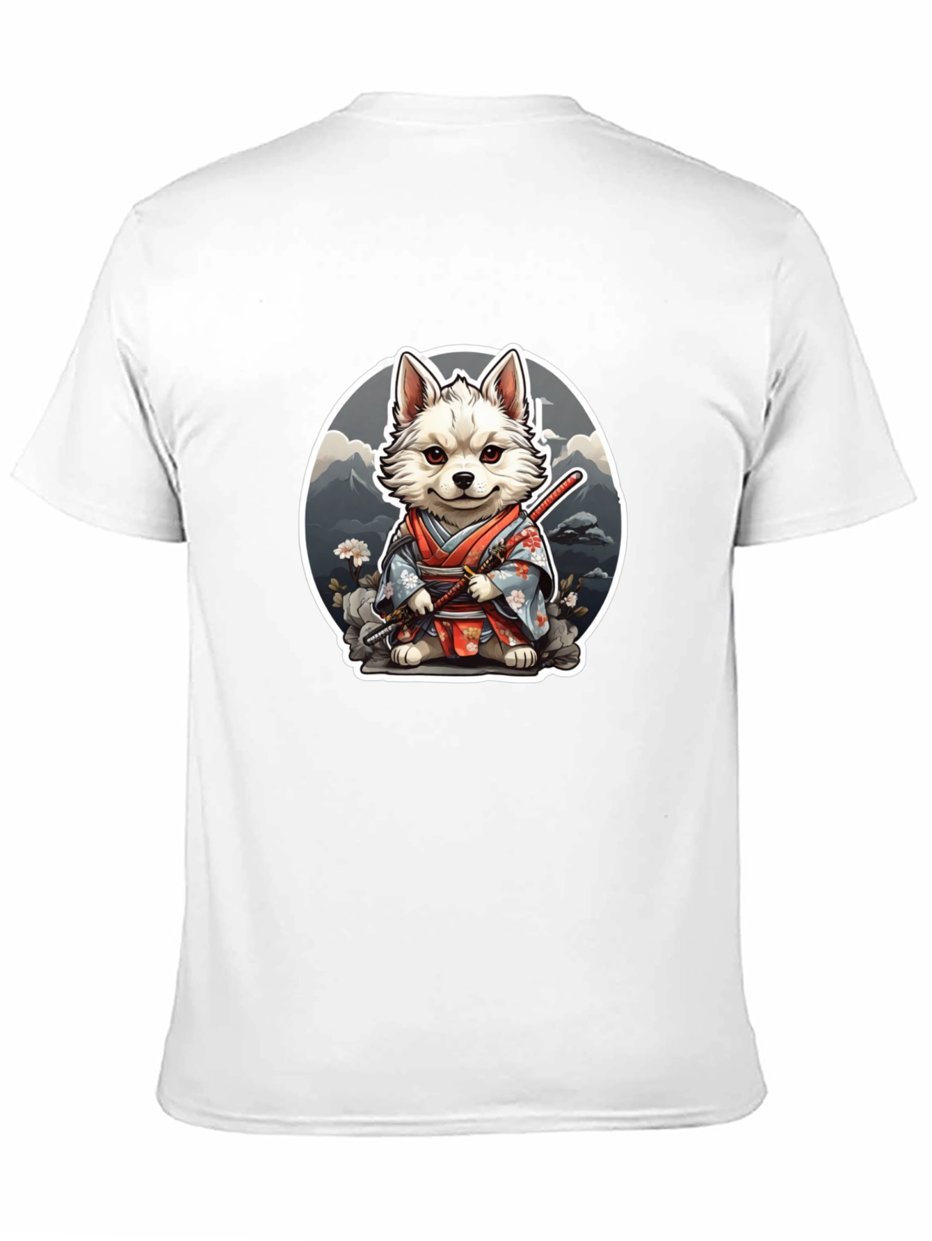 Dog Samurai Graphic Tee