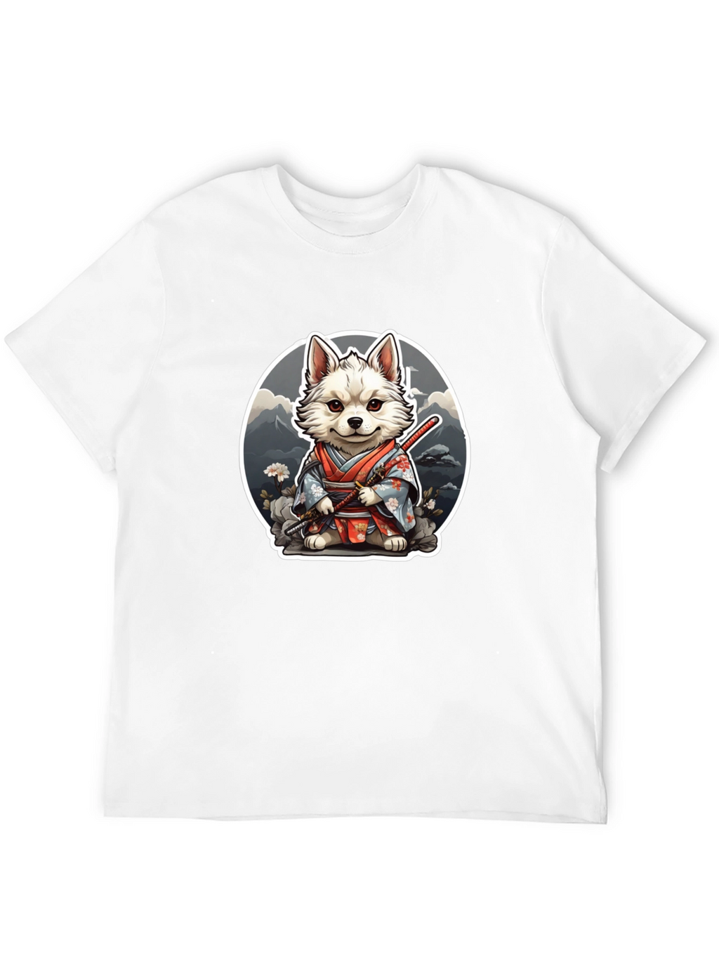 Dog Samurai Graphic Tee