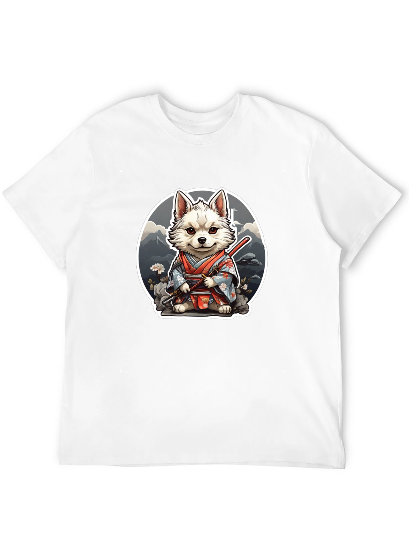 Dog Samurai Graphic Tee