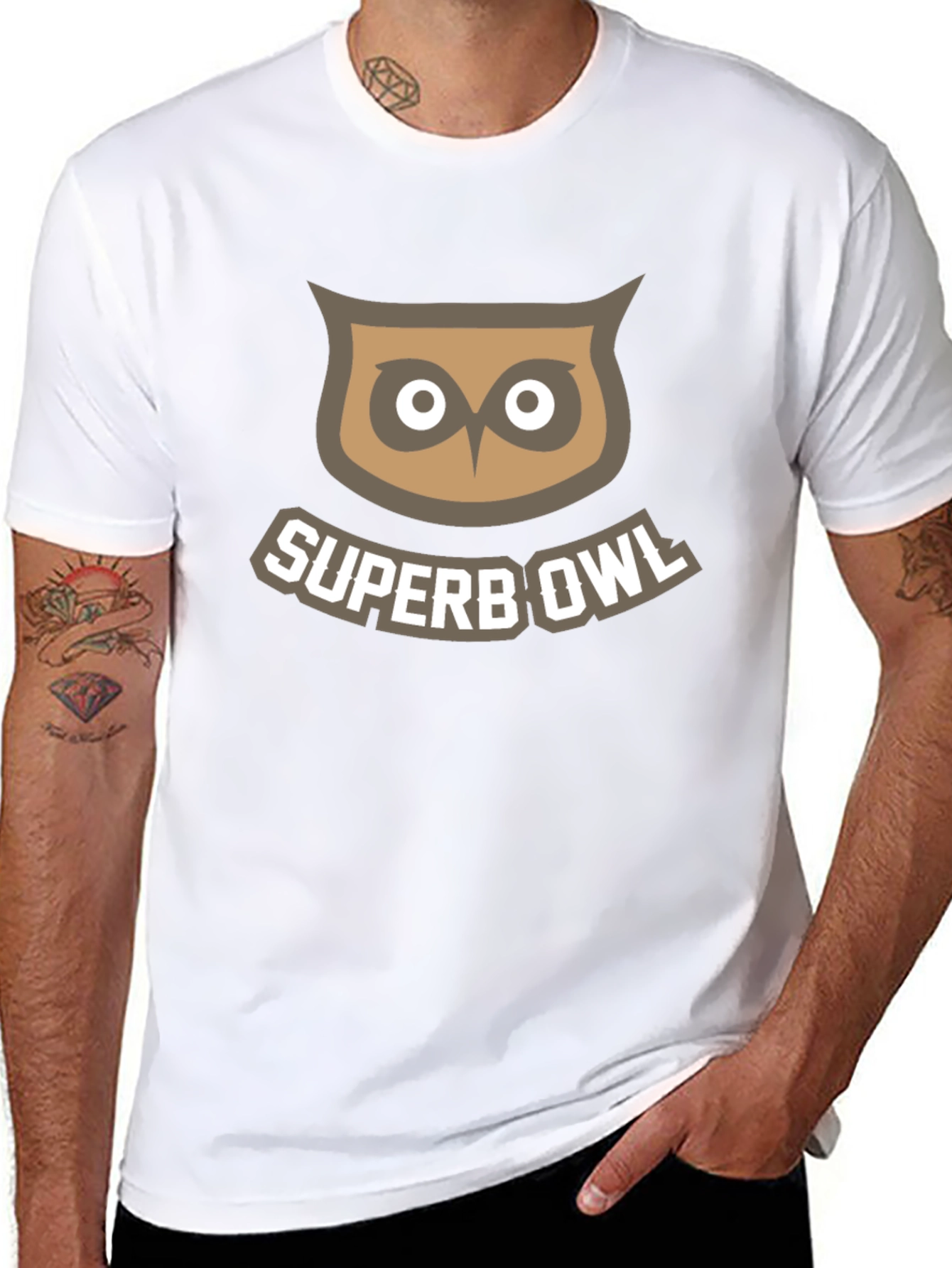 Superb Owl Graphic T-Shirt