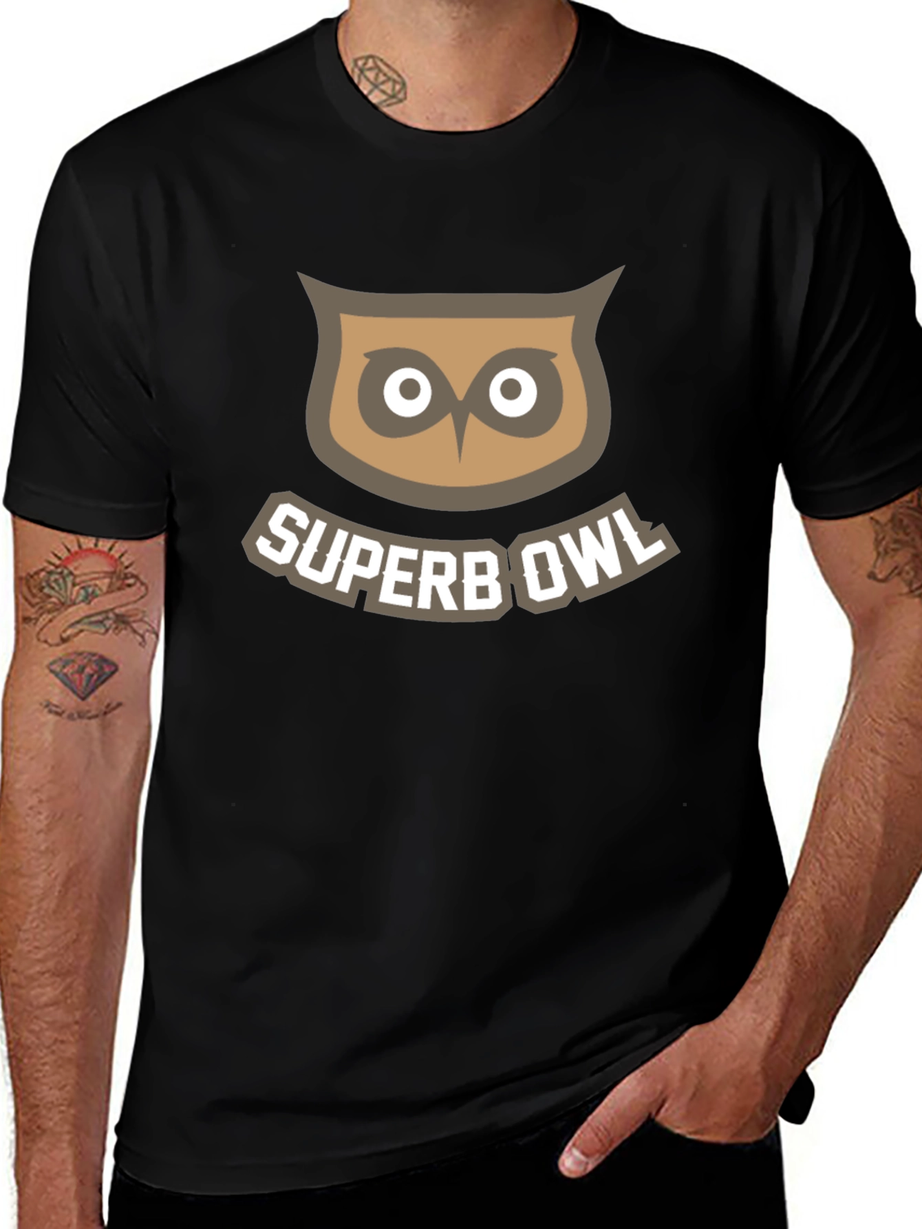 Superb Owl Graphic T-Shirt