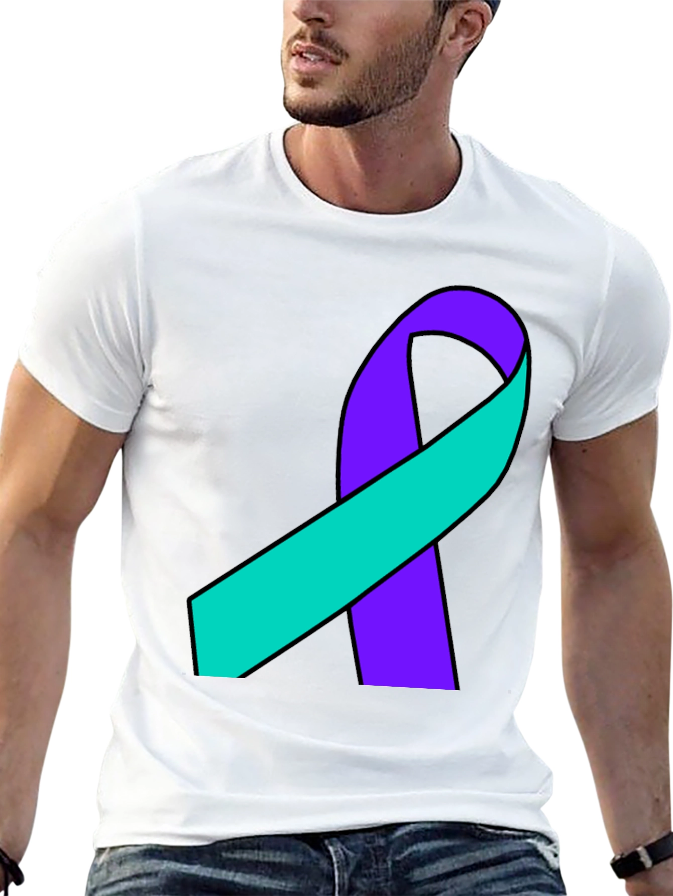Awareness Ribbon Graphic Tee