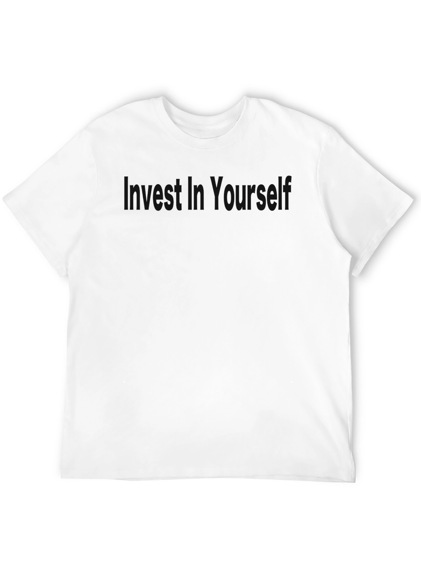 Basic Black Mens Short Sleeve T-Shirt