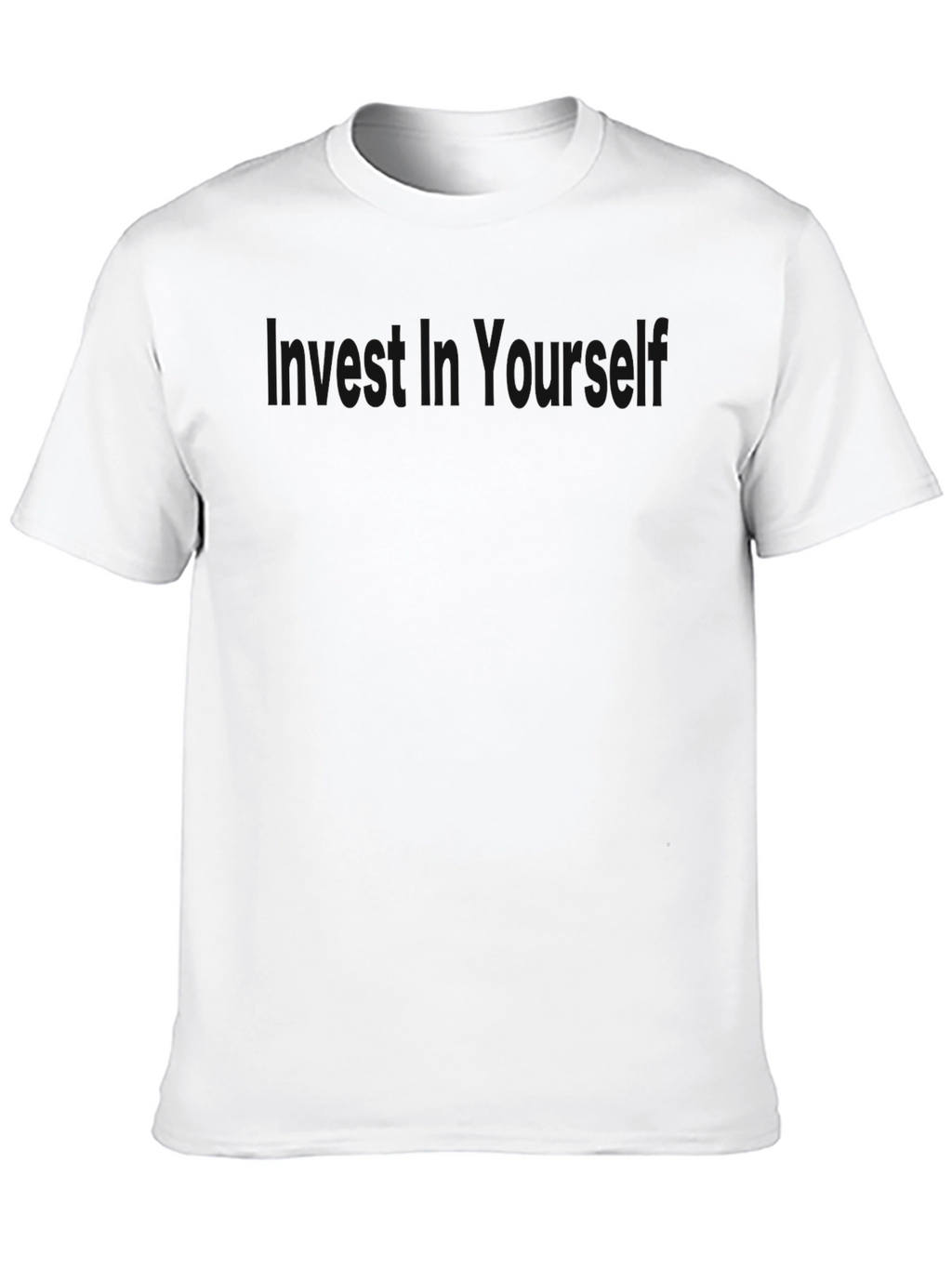 Basic Black Mens Short Sleeve T-Shirt