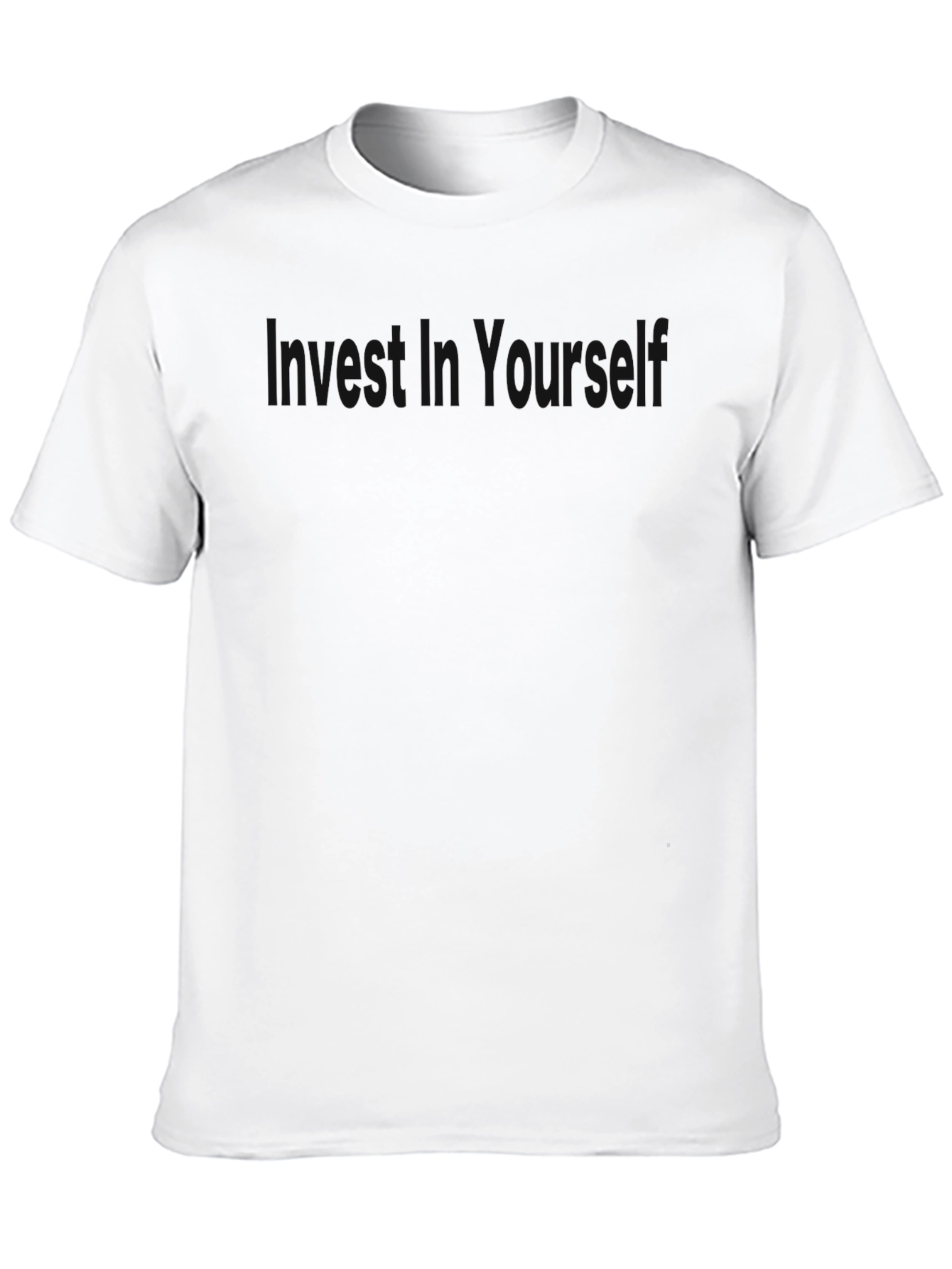 Basic Black Mens Short Sleeve T-Shirt