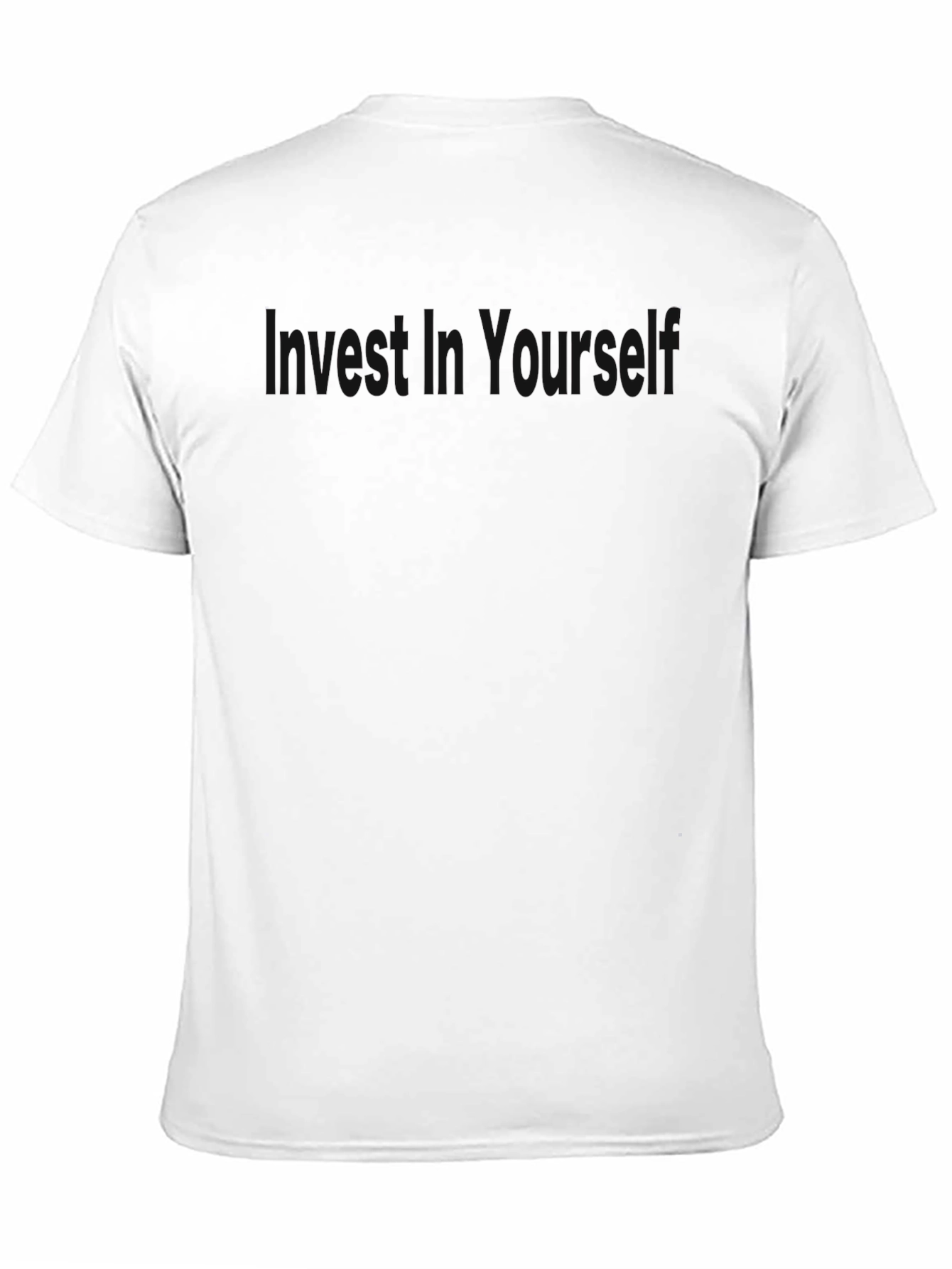 Basic Black Mens Short Sleeve T-Shirt