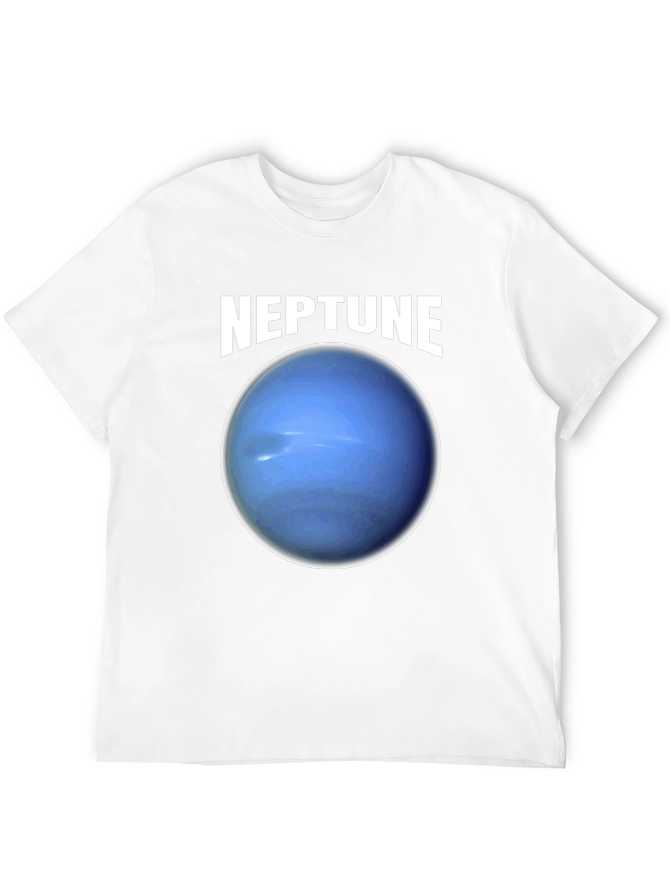 Neptune Graphic T-Shirt - Space Planet Tee