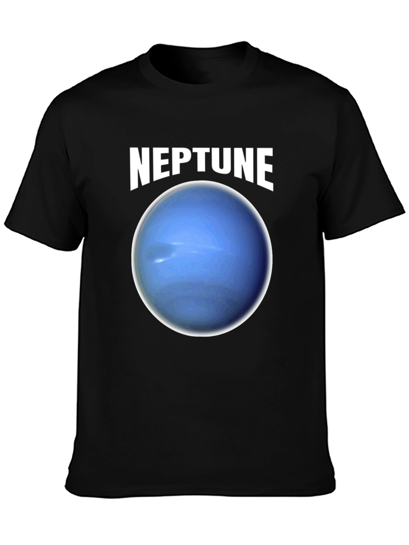 Neptune Graphic T-Shirt - Space Planet Tee