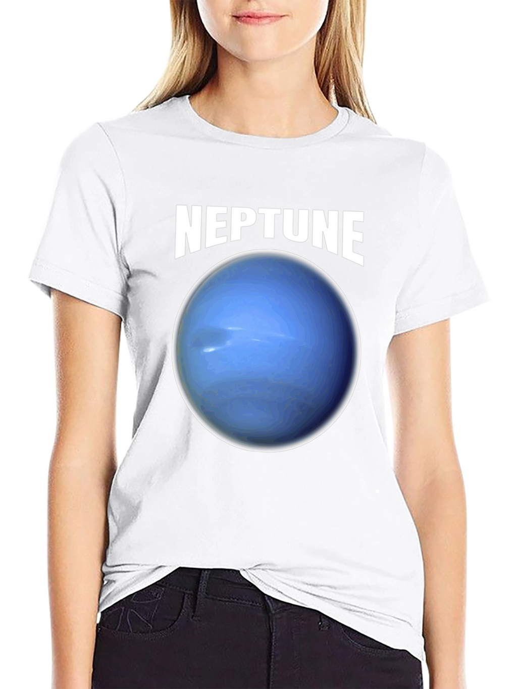 Neptune Graphic T-Shirt - Space Planet Tee