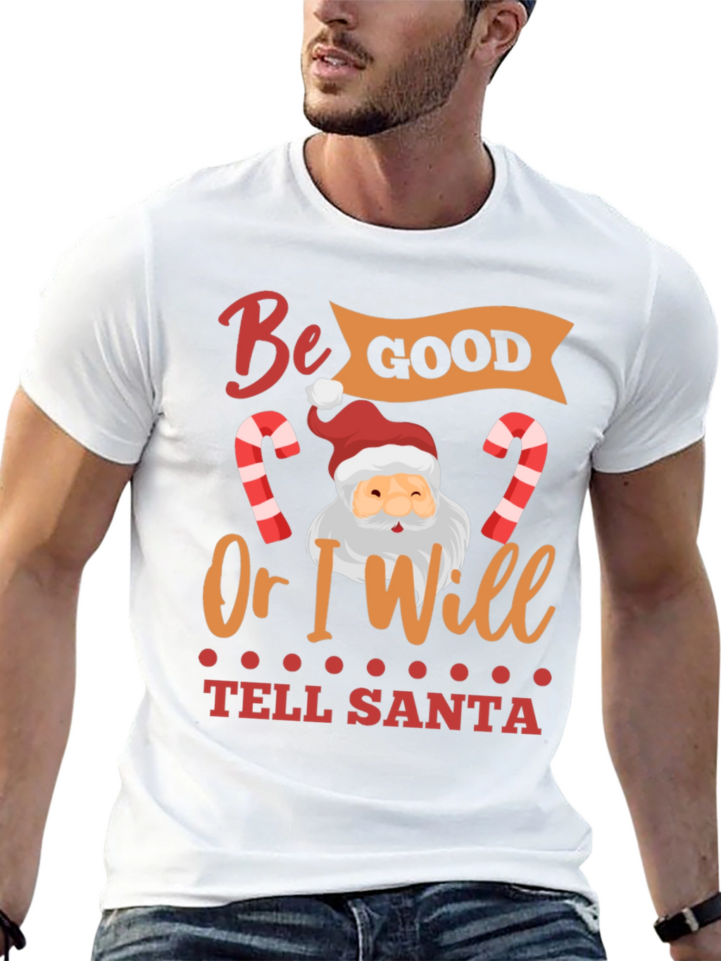 Funny Christmas Santa T-Shirt